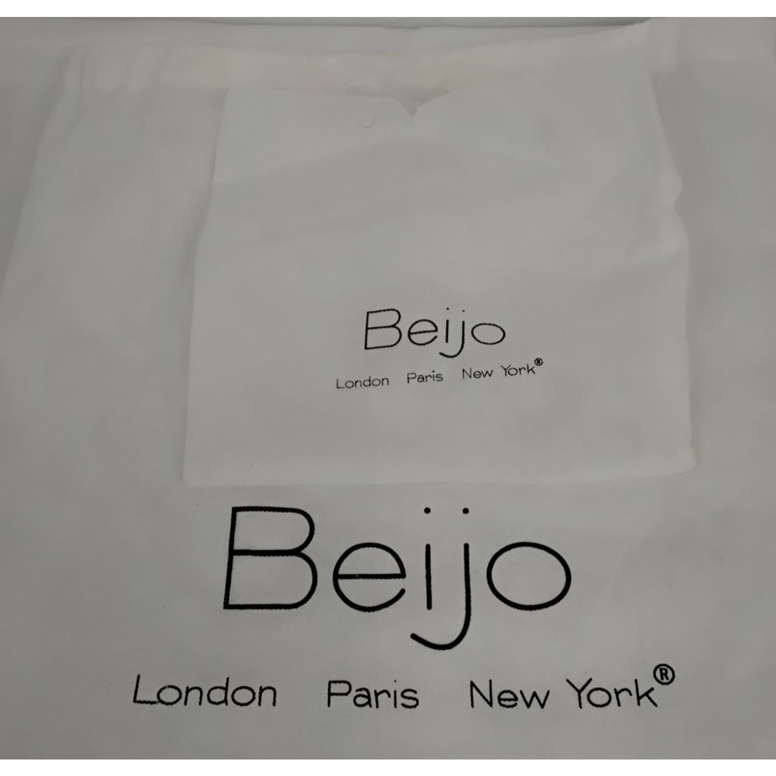 Other Beijo Handbag Taupe Silver PVC Purse & Wallet W/ Dust Bags Size ONE SIZE - 18 Thumbnail