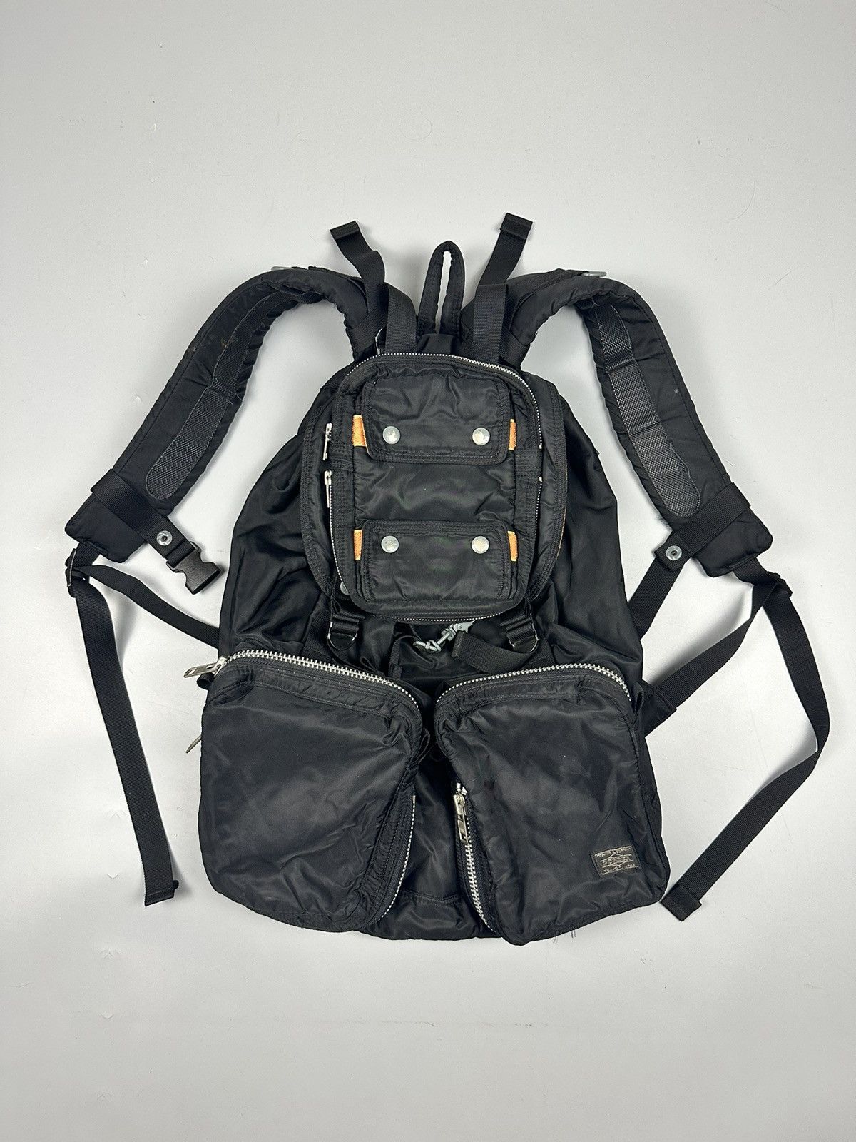 Porter 🔥Rare🔥 Vintage Porter-Yoshida & Co. Tanker Rucksack/Backpack Size ONE SIZE - 1 Thumbnail