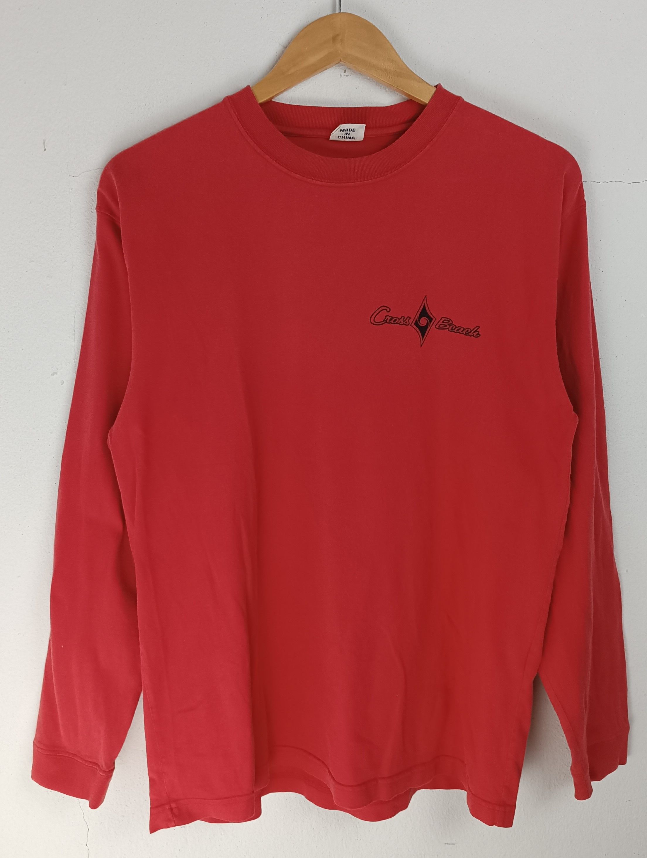 Vintage VINTAGE CROSS BEACH DRAGON SURF LOGO BEACH TEE jnco dogtown Size US M / EU 48-50 / 2 - 4 Thumbnail