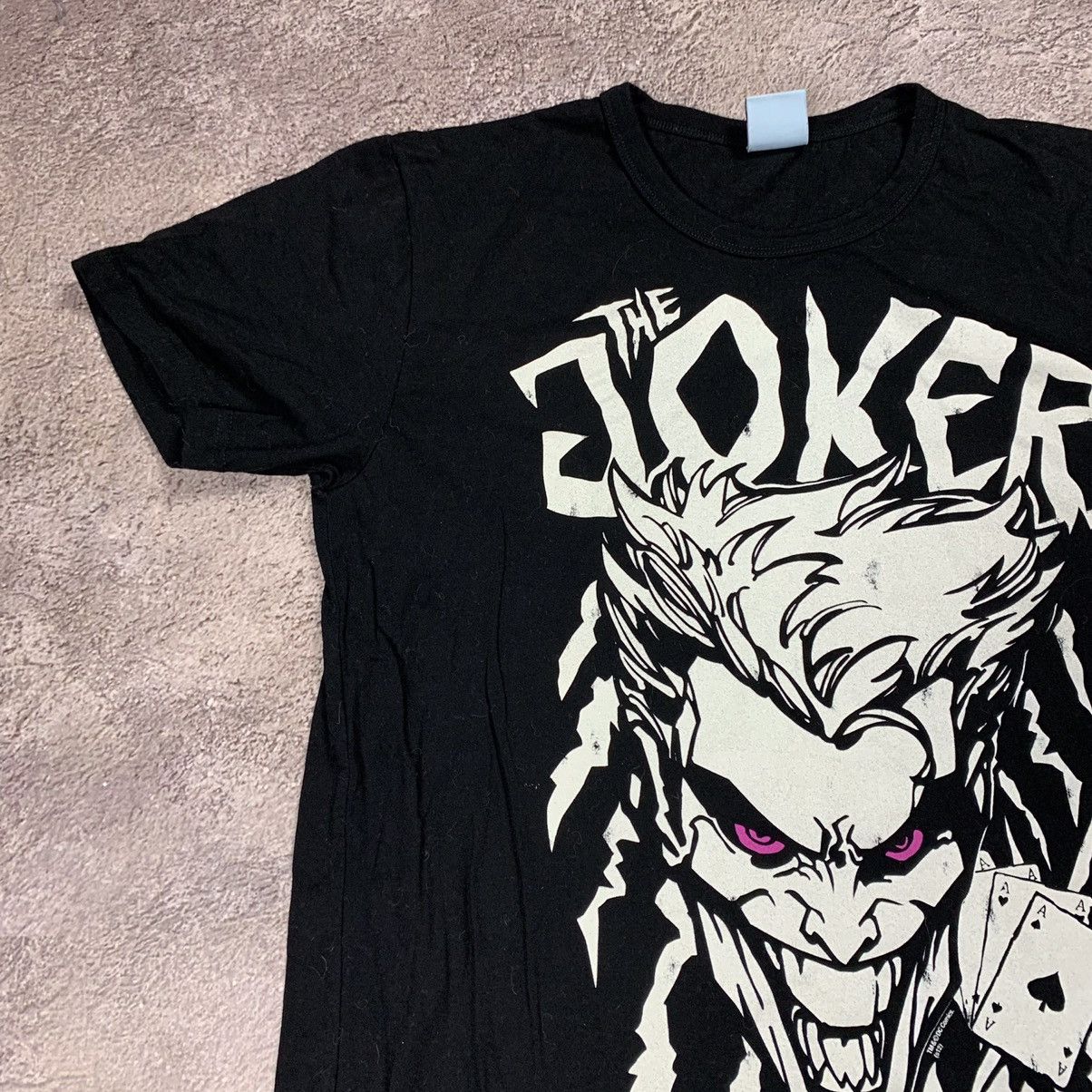 Vintage Vintage Y2K Joker Graphic Tee Horror Punk Streetwear Slim L Size US L / EU 52-54 / 3 - 3 Thumbnail