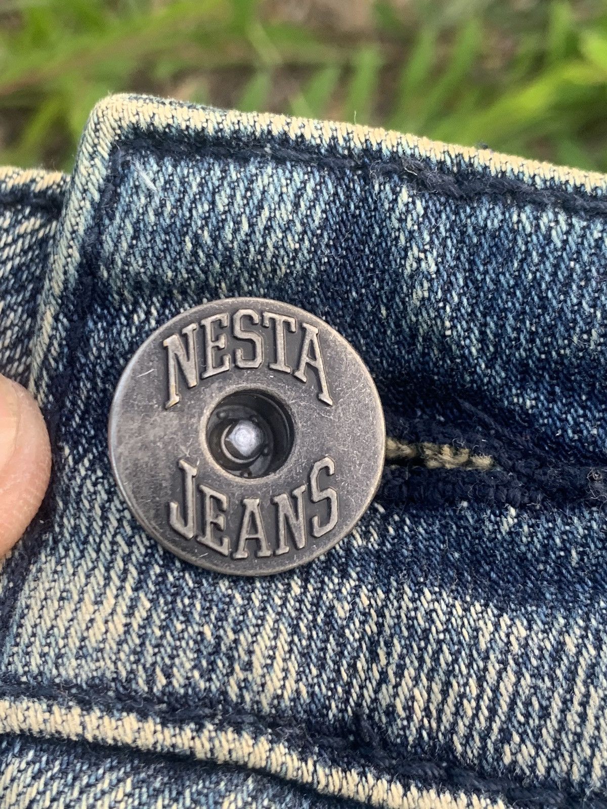 Japanese Brand DISTRESSED BAGGY NESTA BRAND. Size US 38 / EU 54 - 14 Thumbnail