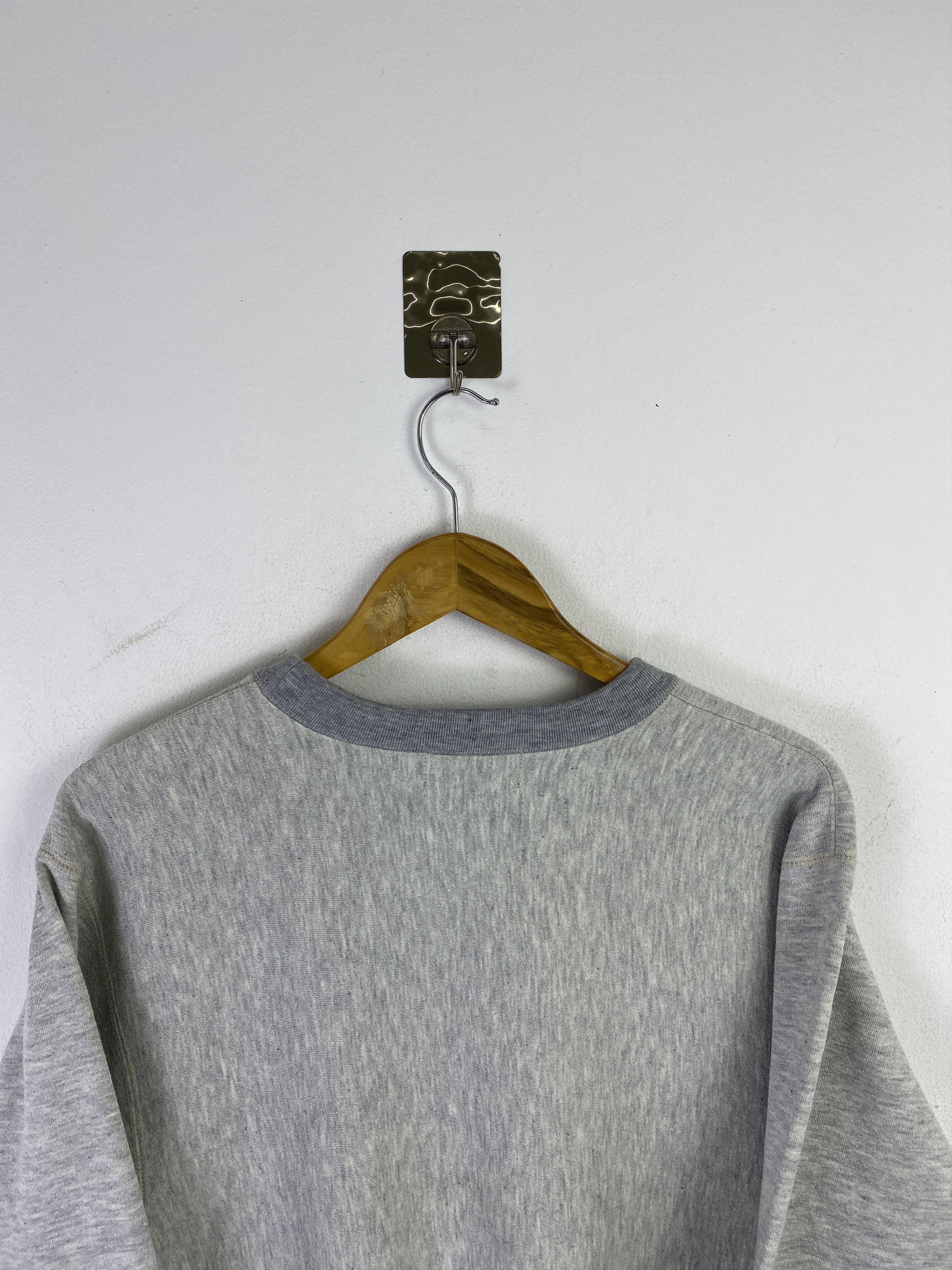 Vintage Vintage Plain Crewneck Pullvoer Fleece Sweatshirt SH0362 Size US L / EU 52-54 / 3 - 4 Thumbnail