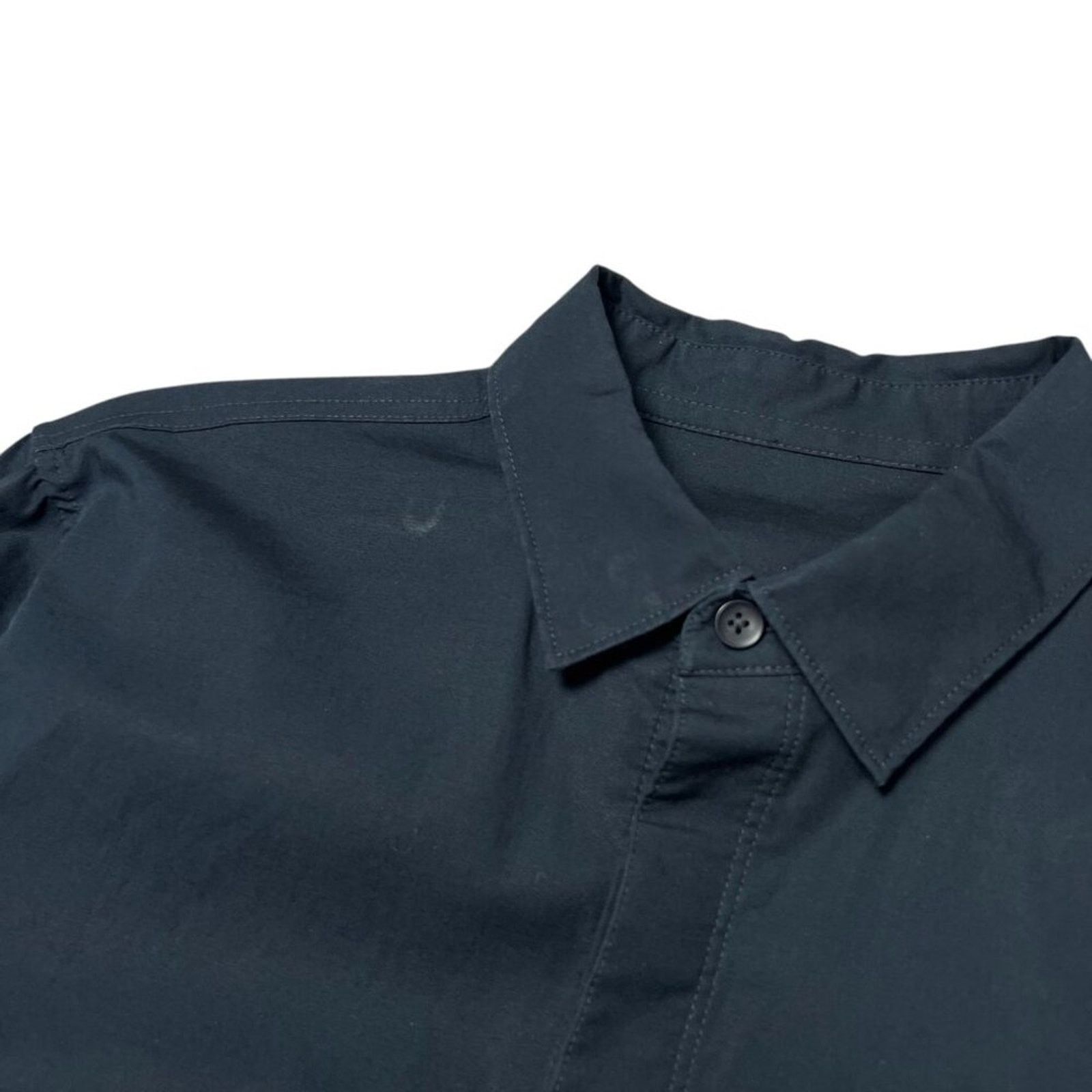 Lululemon Lululemon Mission Slim Fit Button Down Shirt Mens M Navy Lon Size US M / EU 48-50 / 2 - 3 Thumbnail