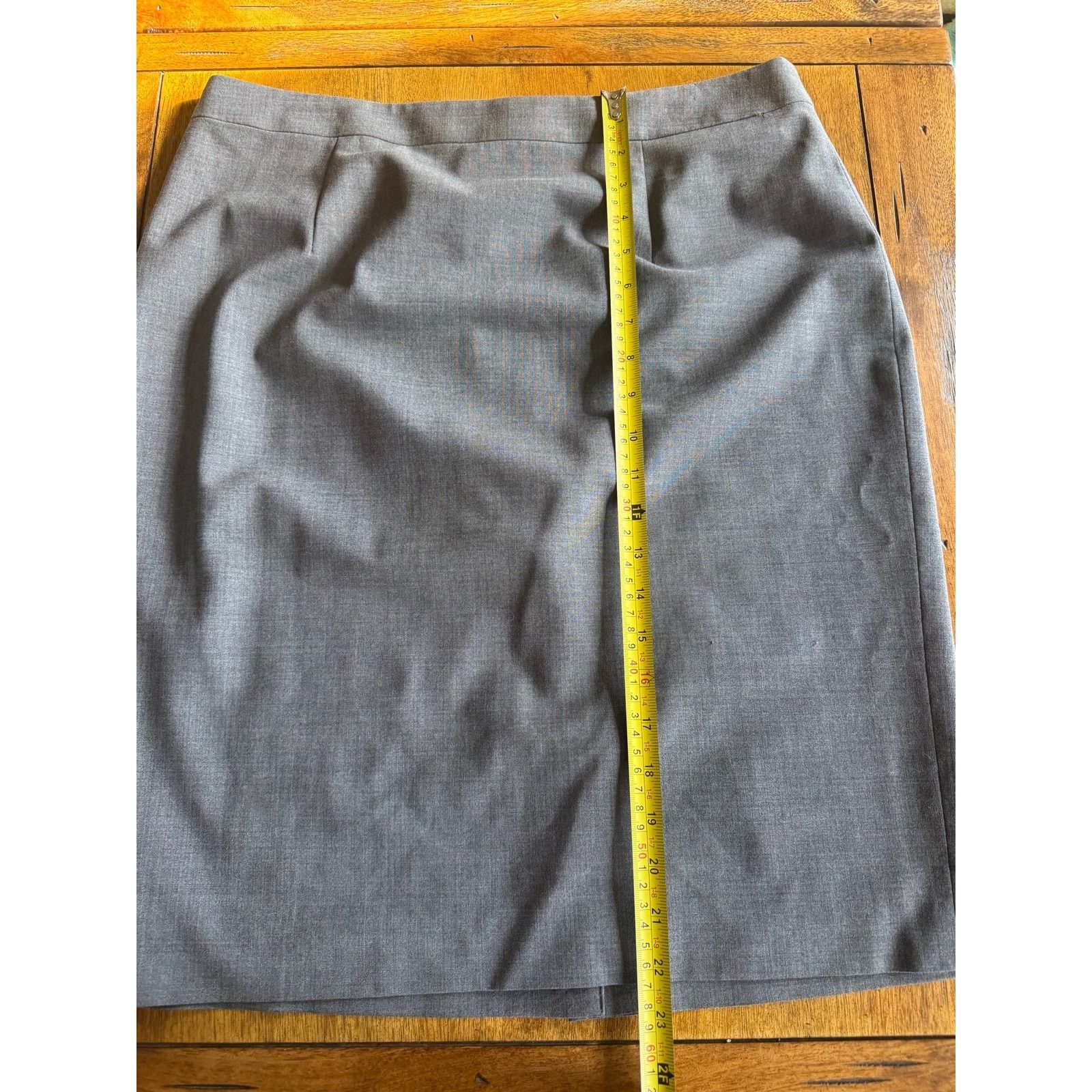 Brooks Brothers Brooks Brothers 346 Tollegno 1900 Wool Pencil Skirt Size 12 Size 34" / US 12 / IT 48 - 8 Thumbnail
