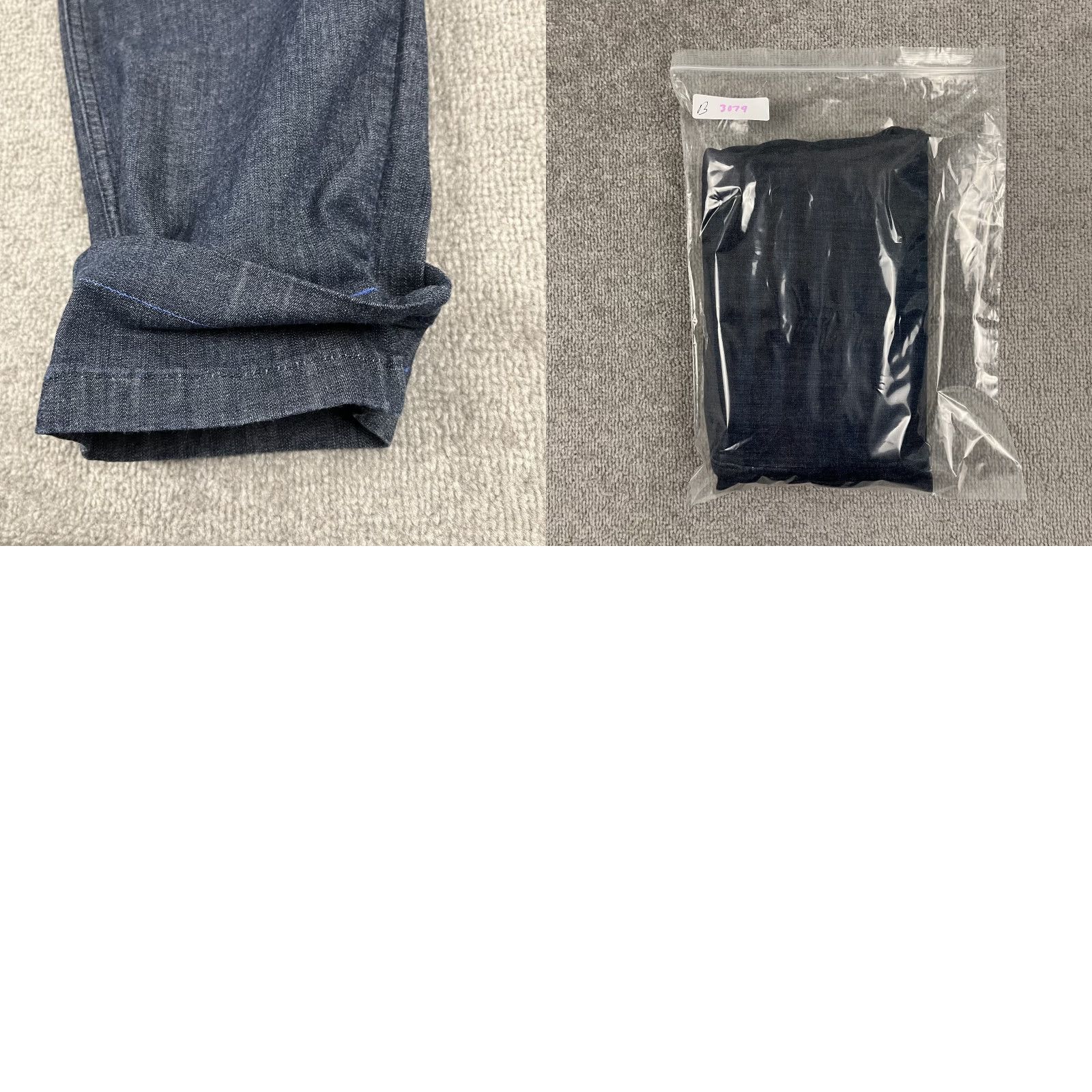 Denime Mugsy Jeans Men 40 x 31 Blue Straight Leg Stretch Denim Casual Pants Size US 40 / EU 56 - 9 Thumbnail