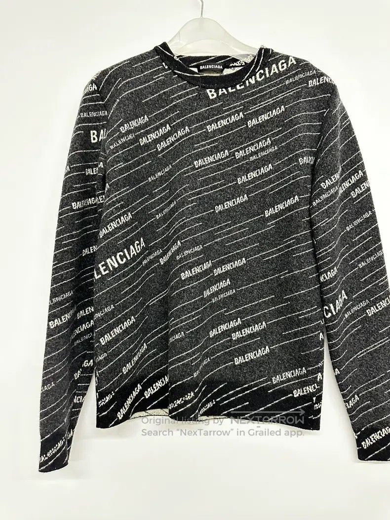 Balenciaga Balenciaga Full Print Sweater Size US XS / EU 42 / 0 - 1 Thumbnail