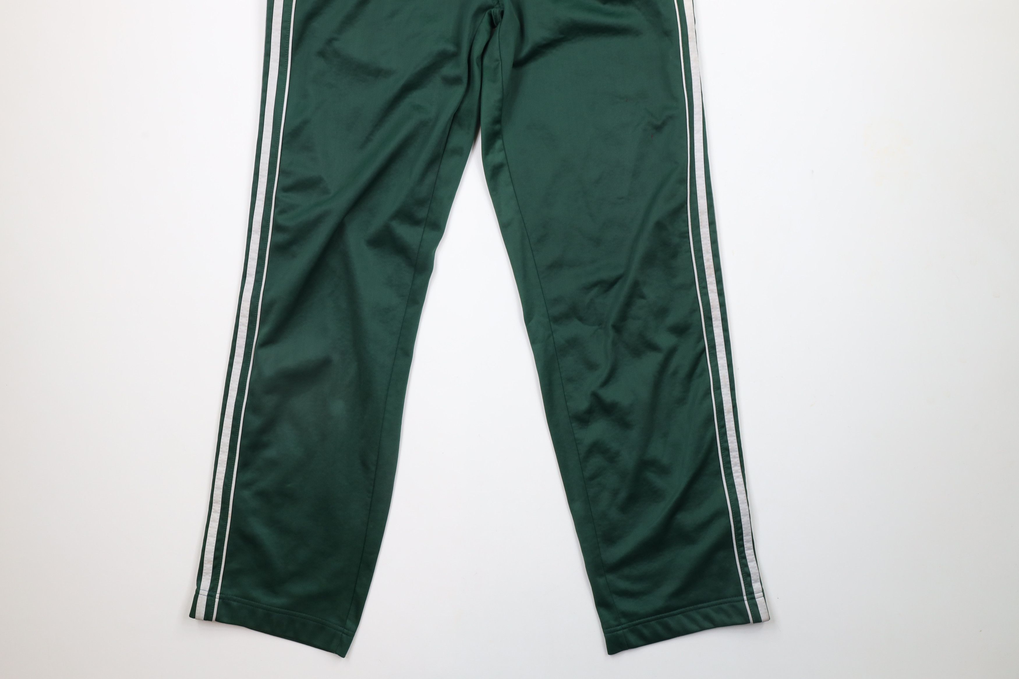 Vintage Vintage 90s Streetwear Striped Tearaway Sweatpants Green Size US 36 / EU 52 - 4 Thumbnail