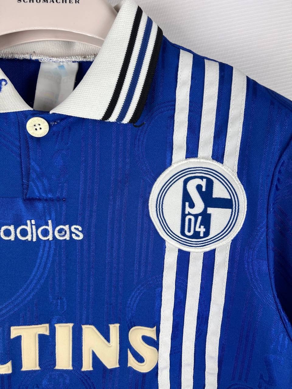 Adidas Schalke 04 Adidas 1997-98 t-shirt KIDS size M Size US XXS / EU 40 - 8 Thumbnail