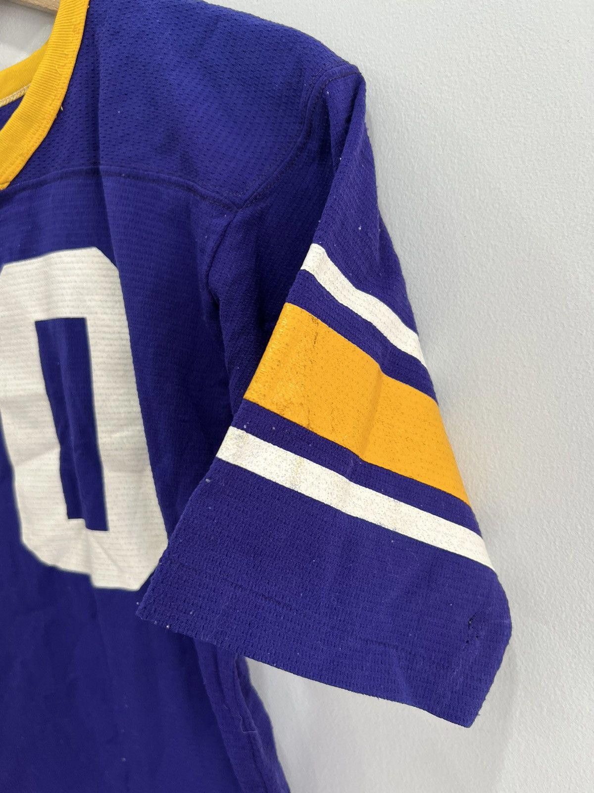 Vintage Vintage 80s Football Jersey Purple Yellow 10 Size US S / EU 44-46 / 1 - 3 Thumbnail
