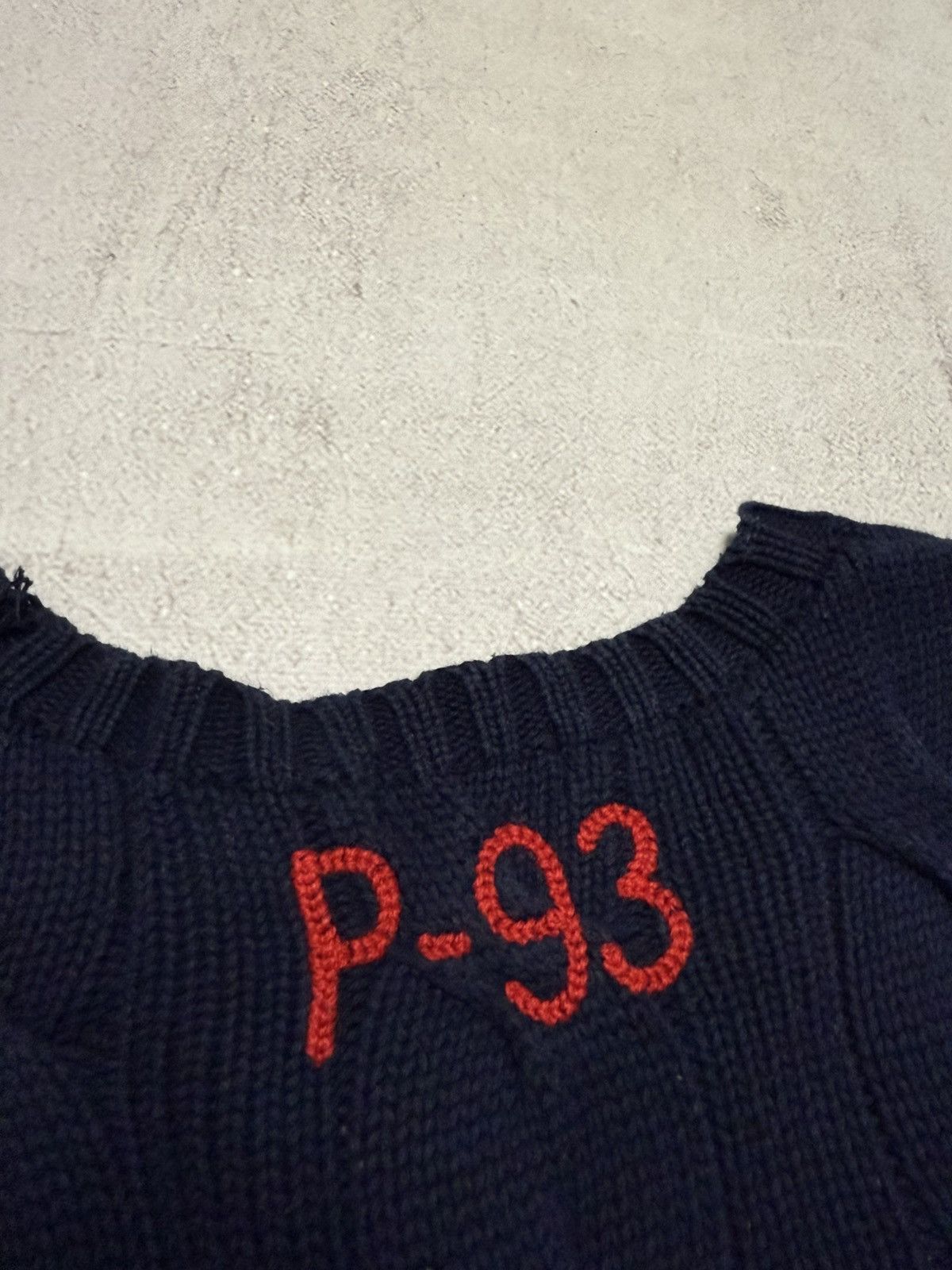 Polo Ralph Lauren Polo Ralph Lauren RL-93 Sweater Knit Big Logo Rare Size US S / EU 44-46 / 1 - 9 Thumbnail