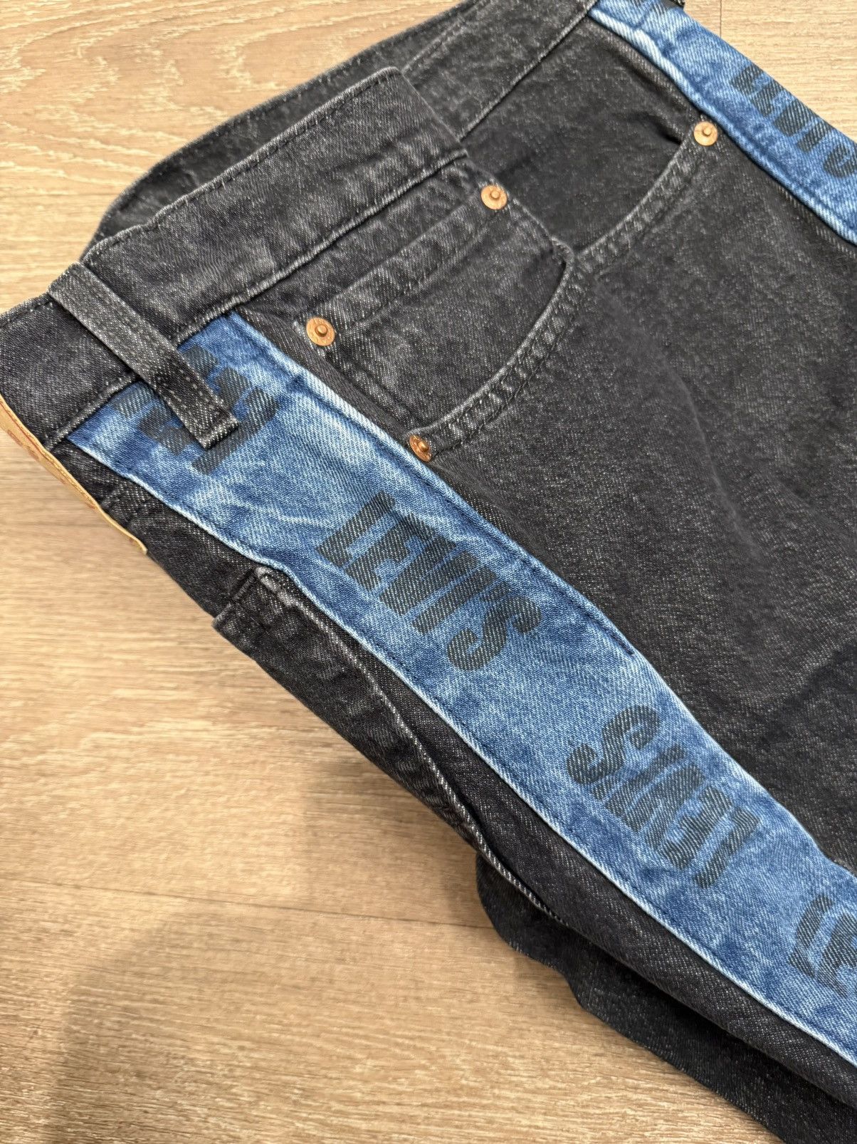 Levi's ***FINAL DROP***RARE BRAND NEW LEVIS LO BALL STACK DENIM 36 Size US 36 / EU 52 - 5 Thumbnail