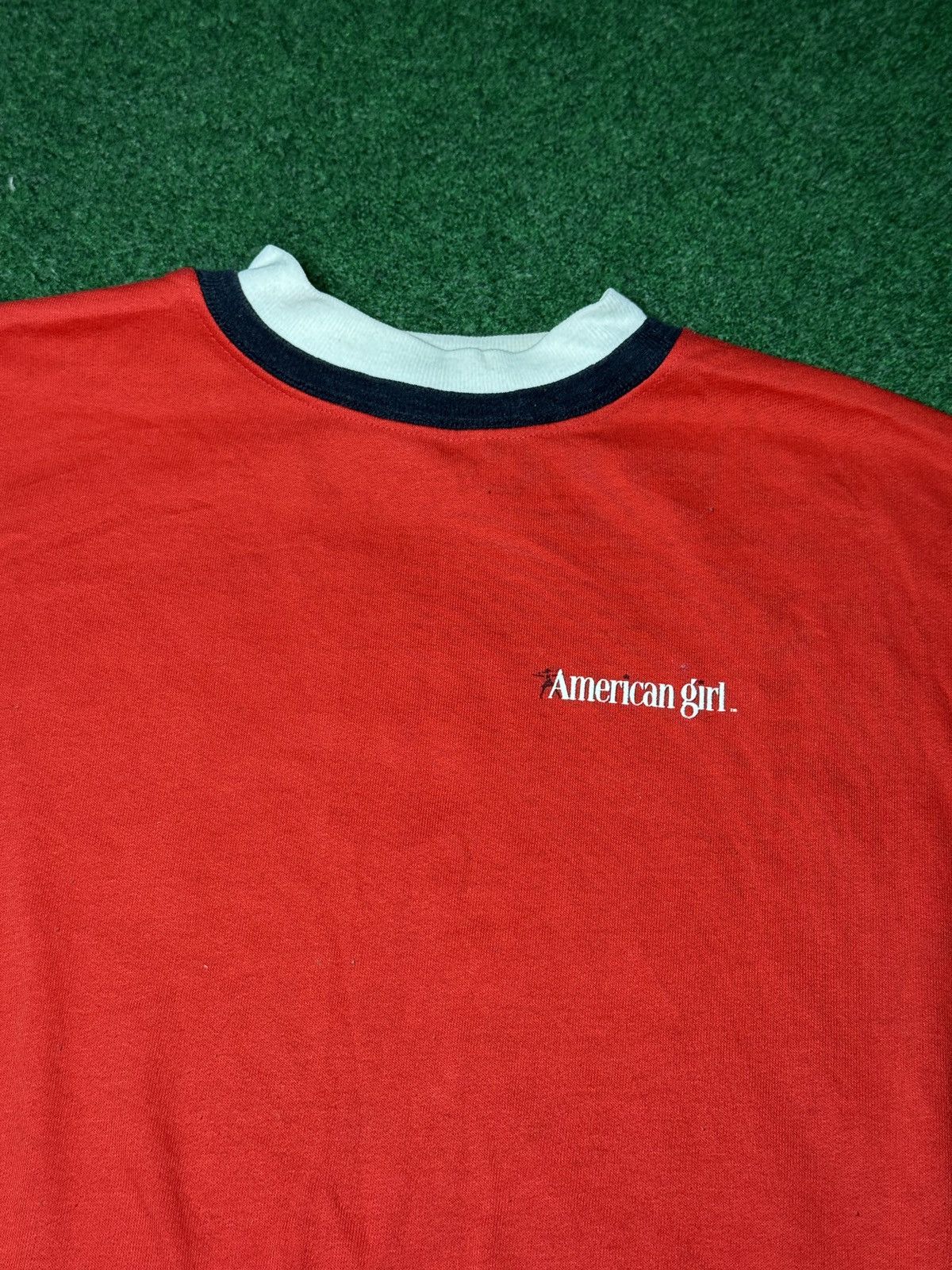 Vintage Vtg 90s American Girl Doll Proud To Be American Sweatshirt Size S / US 4 / IT 40 - 4 Thumbnail