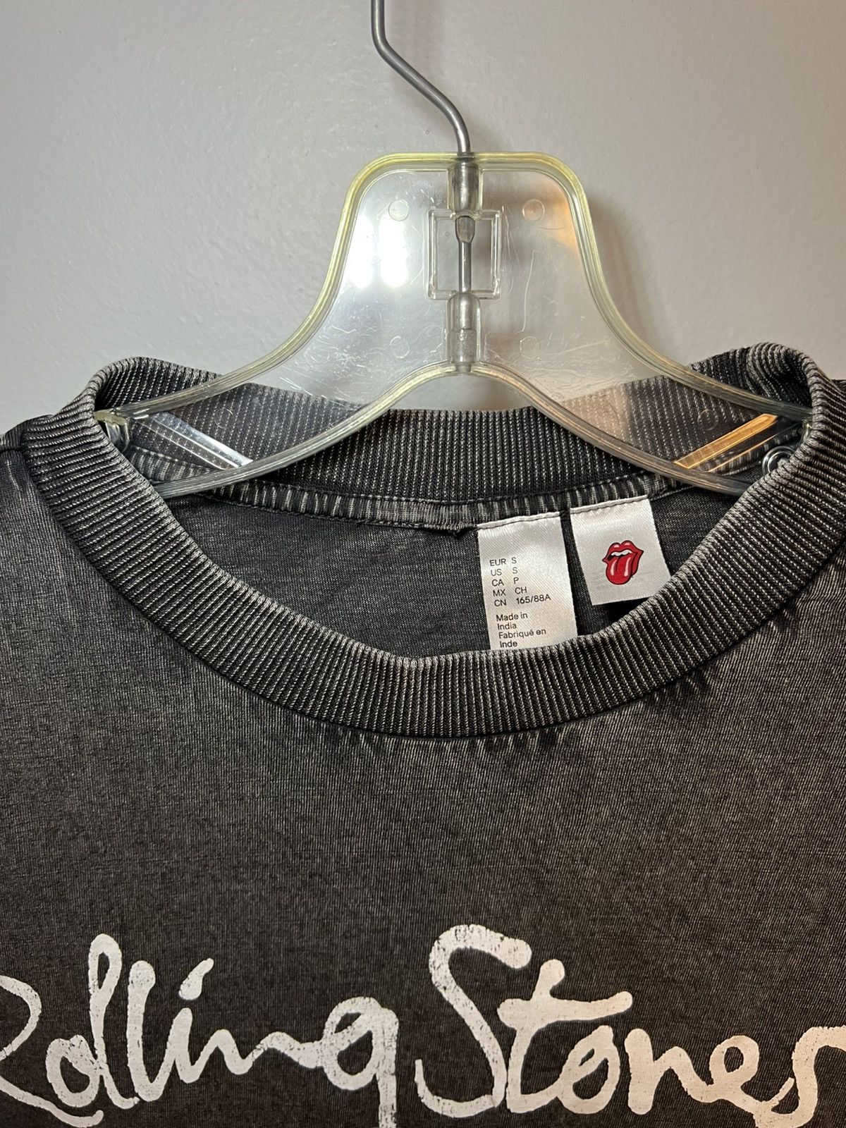 The Rolling Stones Rolling Stones USA tongue logo acid wash T-shirt Size US S / EU 44-46 / 1 - 3 Thumbnail