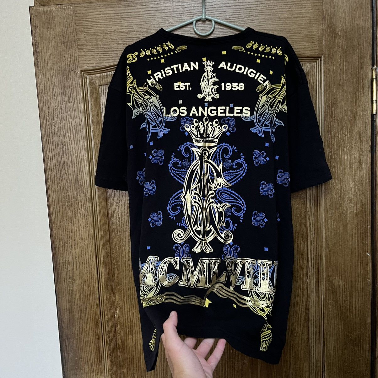 Christian Audigier Ed Hardy Christian Audigier T-Shirt Y2K Size US XXL / EU 58 / 5 - 5 Thumbnail