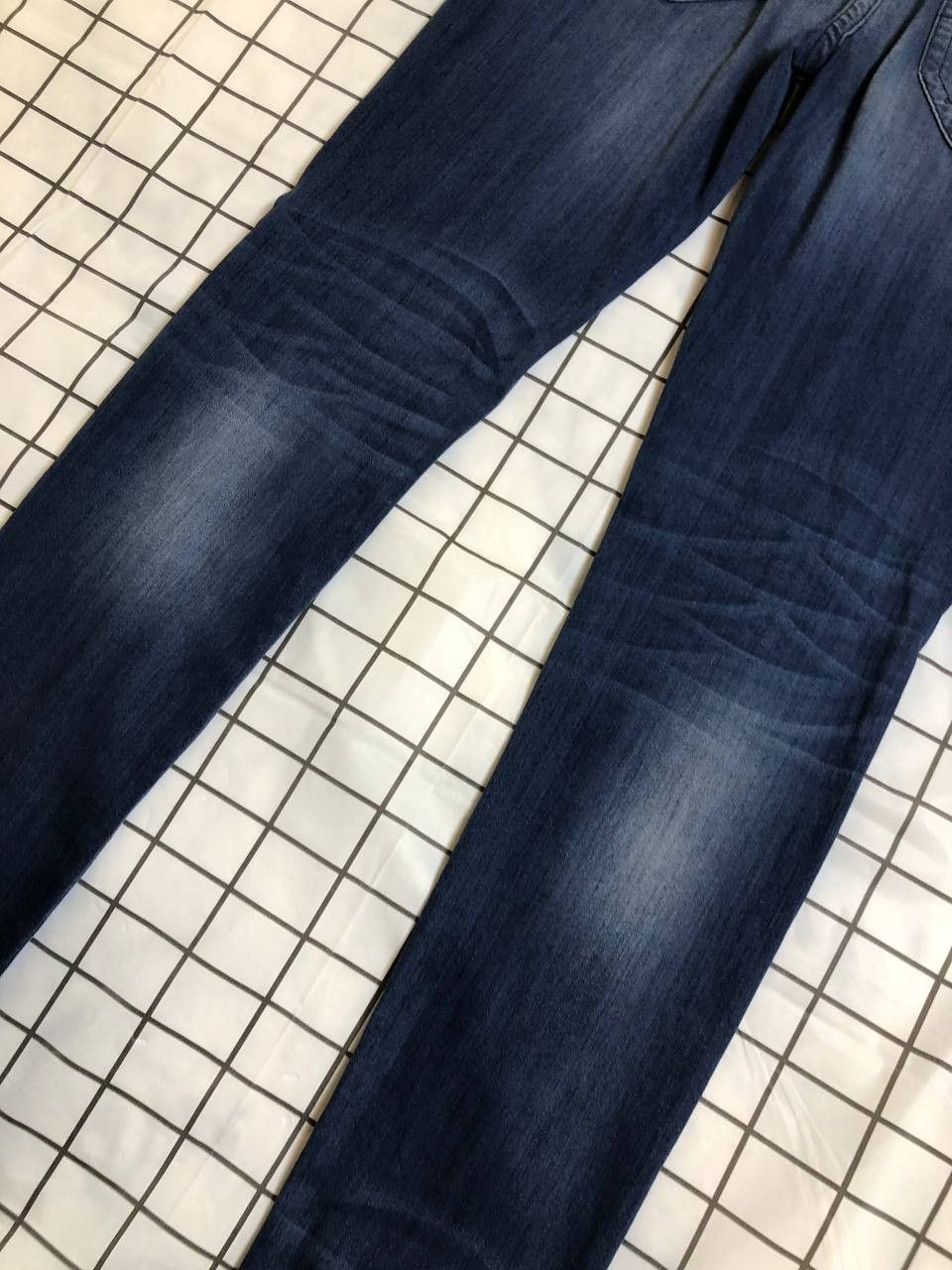 True Religion True Relion Johnny Dark Blue Wash Denim Jeans Size US 32 / EU 48 - 21 Thumbnail