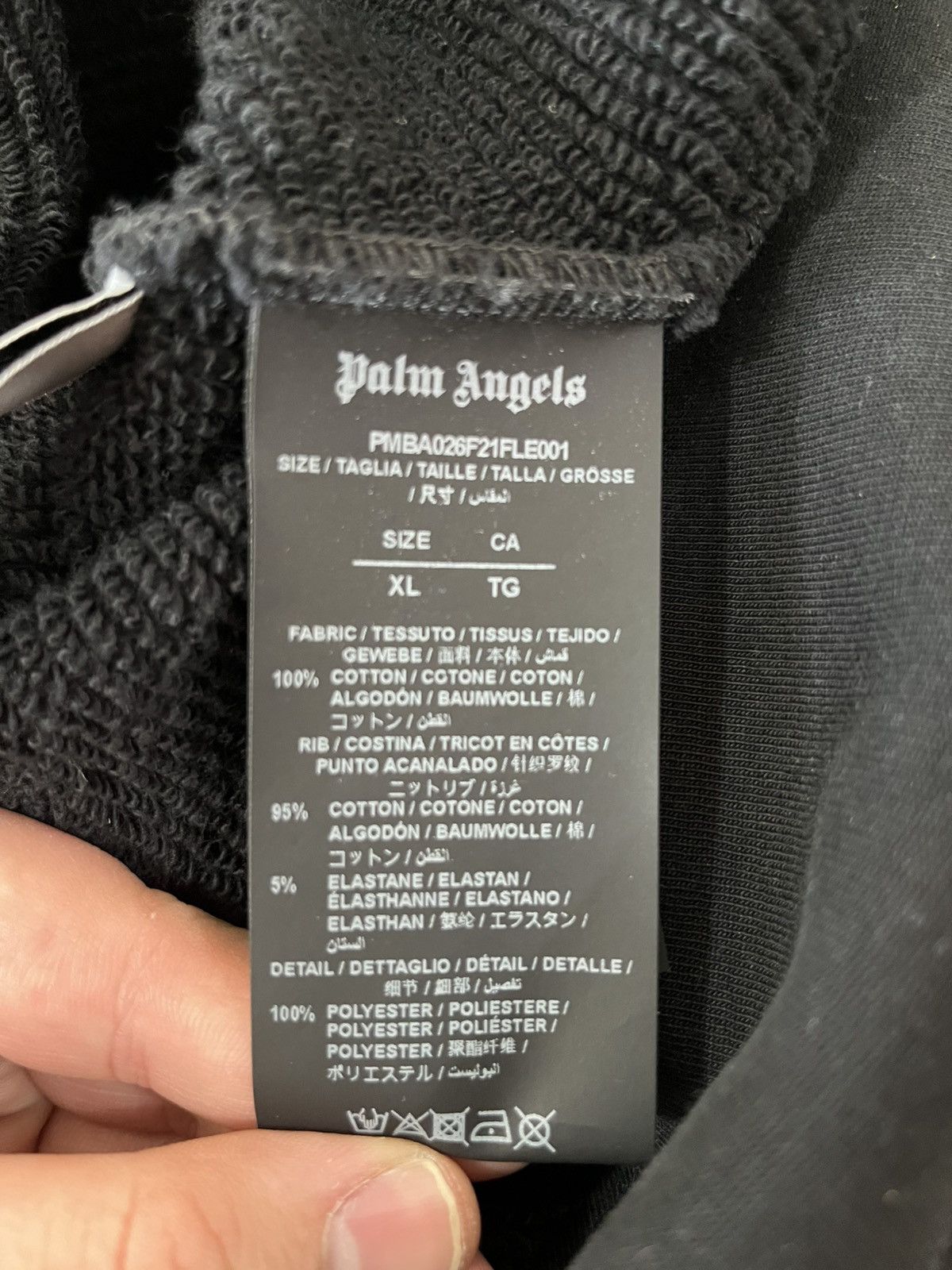Palm Angels PALM ANGELS - GALAXY GLITTERED JUMPER Size US XL / EU 56 / 4 - 5 Thumbnail