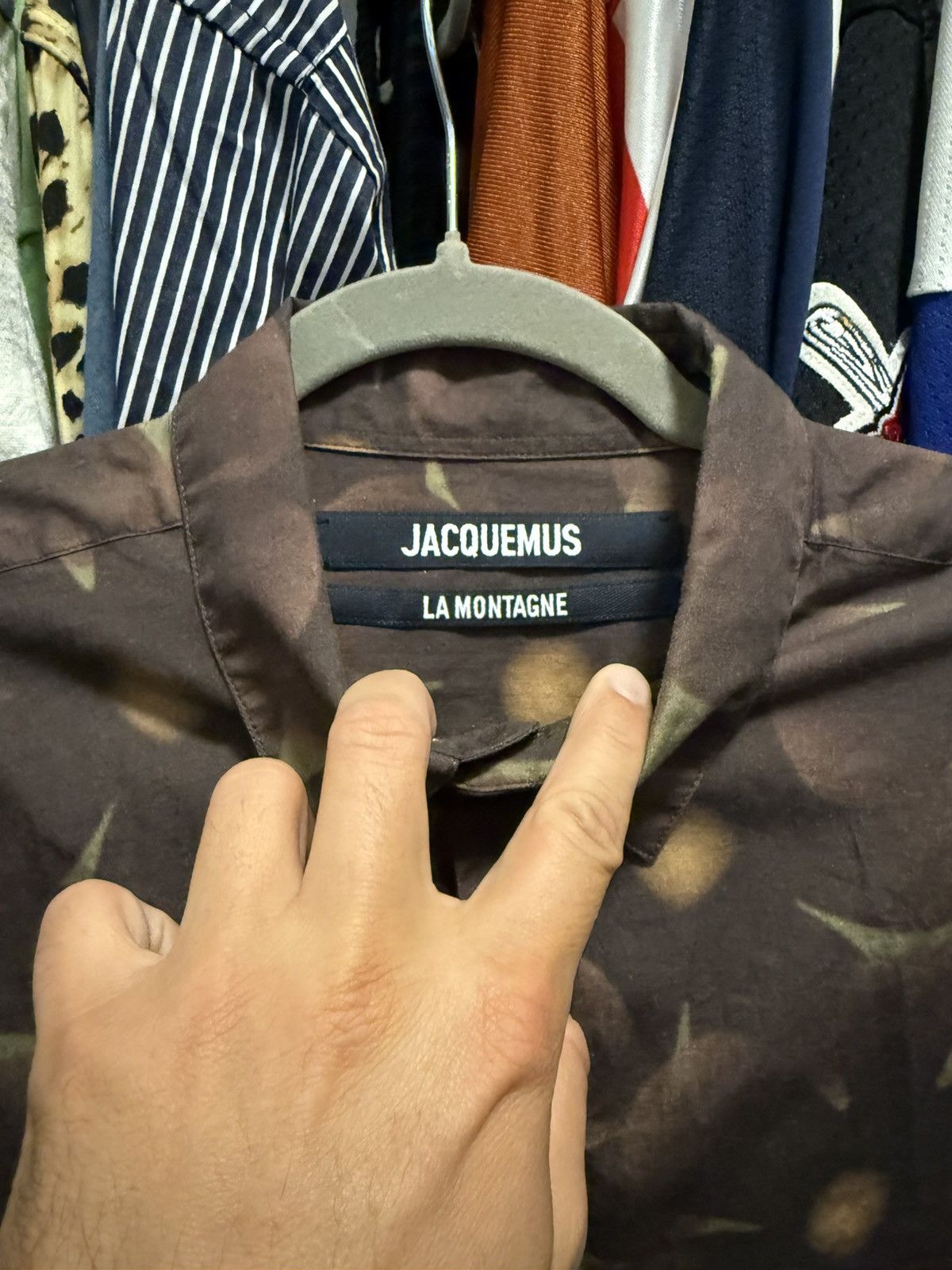 Jacquemus JACQUEMUS Brown La Montagne 'La Chemise Simon' Sz 50: L Size US M / EU 48-50 / 2 - 4 Thumbnail