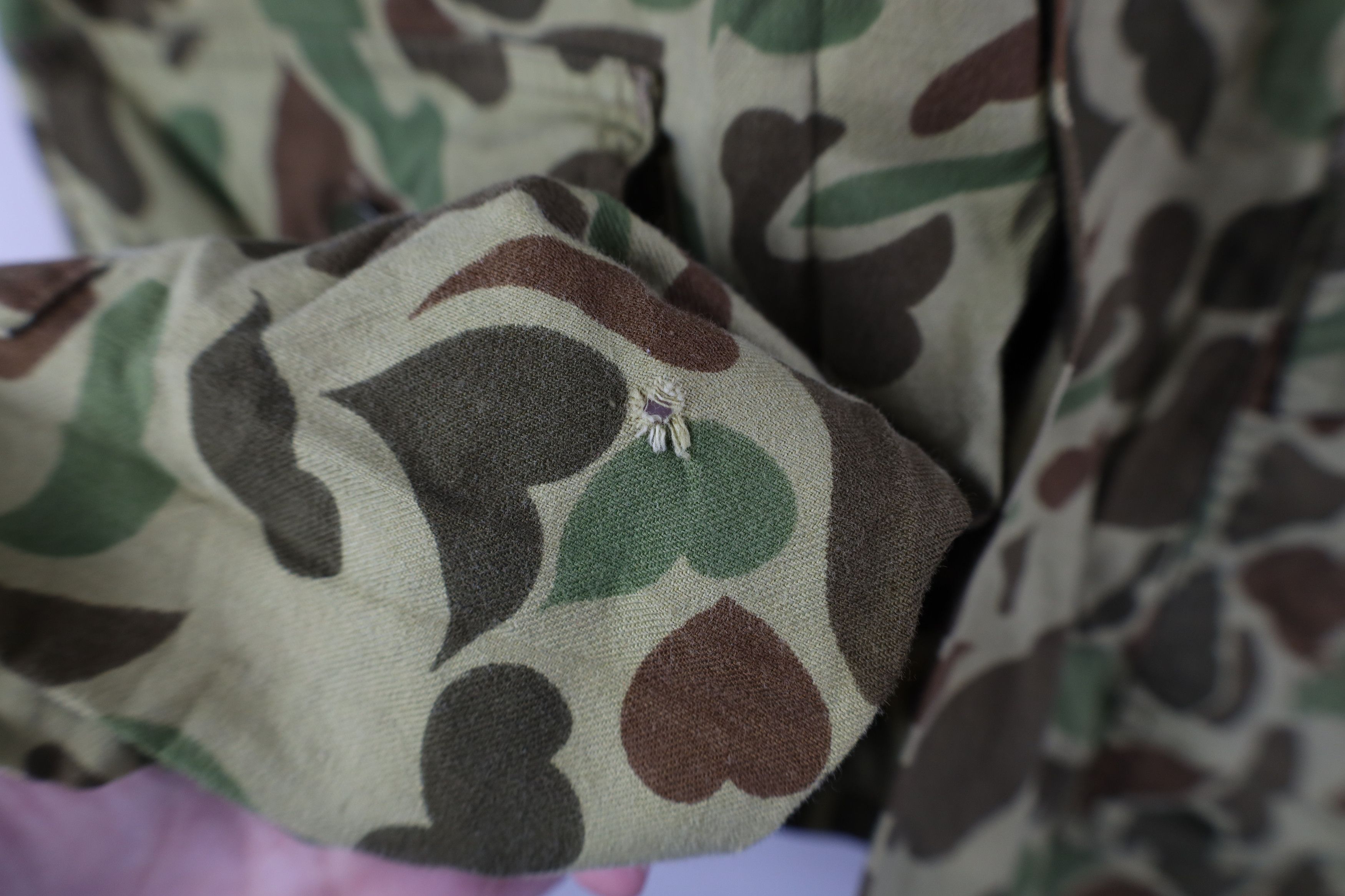 Vintage Vintage 70s Streetwear Camouflage Short Sleeve Shirt Jacket Size US XL / EU 56 / 4 - 7 Thumbnail