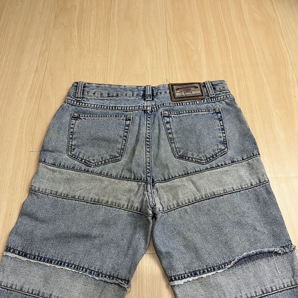 If Six Was Nine Haggi Style Jambage Flared Denim Pants Size US 28 / EU 44 - 6 Thumbnail
