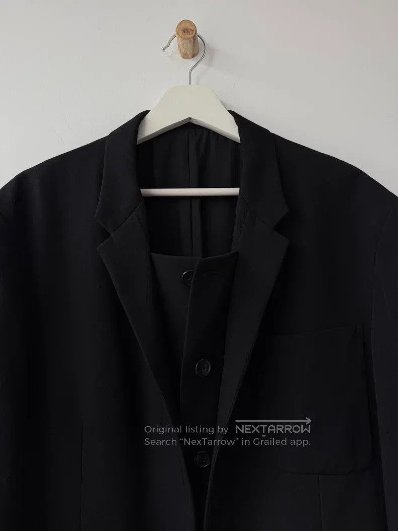 Yohji Yamamoto Yohji Yamamoto 21 AW Show Double Suit Jacket Size US M / EU 48-50 / 2 - 4 Thumbnail