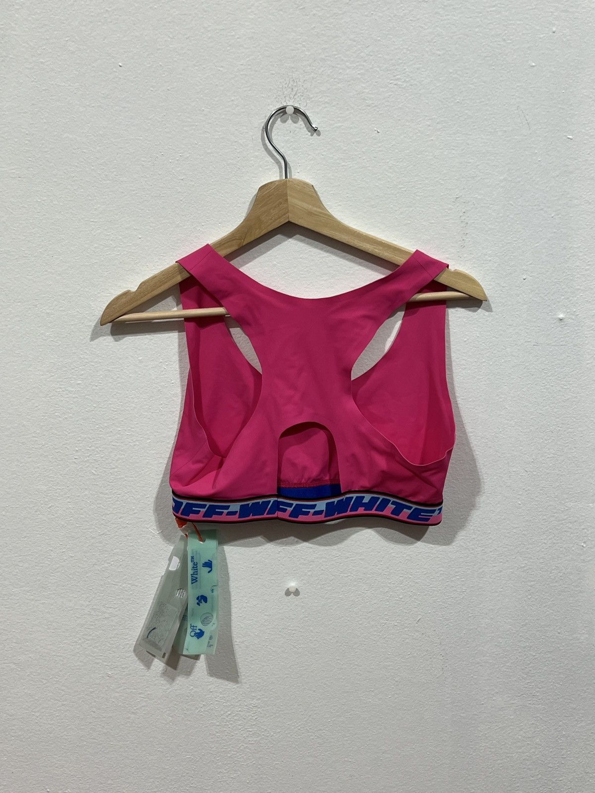 Off-White Off-White Pink Sport Bra Size L / US 10 / IT 46 - 5 Thumbnail