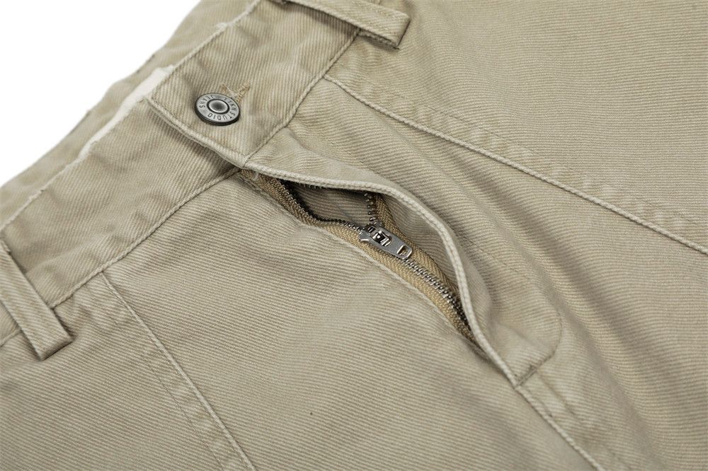 Japanese Brand × Vintage American high street loose wide-leg washed denim work shorts Size US 32 / EU 48 - 4 Thumbnail