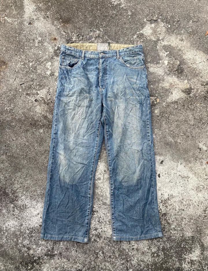 Stussy × Vintage Vintage jeans stussy workwear 90s Size US 36 / EU 52 - 1 Thumbnail