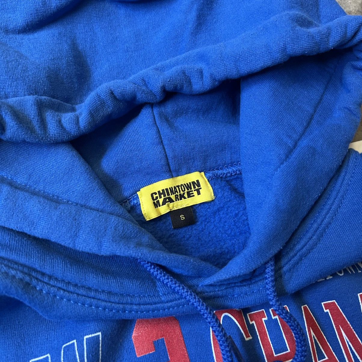 Market 2021 Chinatown Market Blue Back to Back Champions Hoodie Size US S / EU 44-46 / 1 - 3 Thumbnail