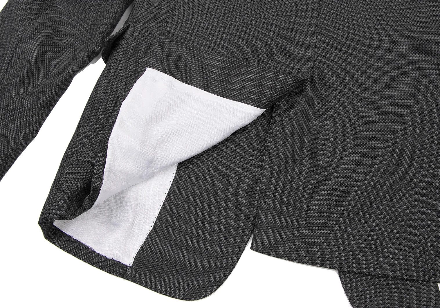 Emporio Armani Charcoal 1-Button Jacket in Excellent Condition Size US S / EU 44-46 / 1 - 13 Thumbnail