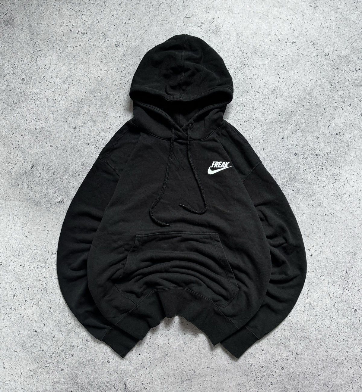 NBA × Nike Nike Air Freak Giannis NBA Baggy Hoodie Center Swoosh Y2K Size US M / EU 48-50 / 2 - 2 Thumbnail