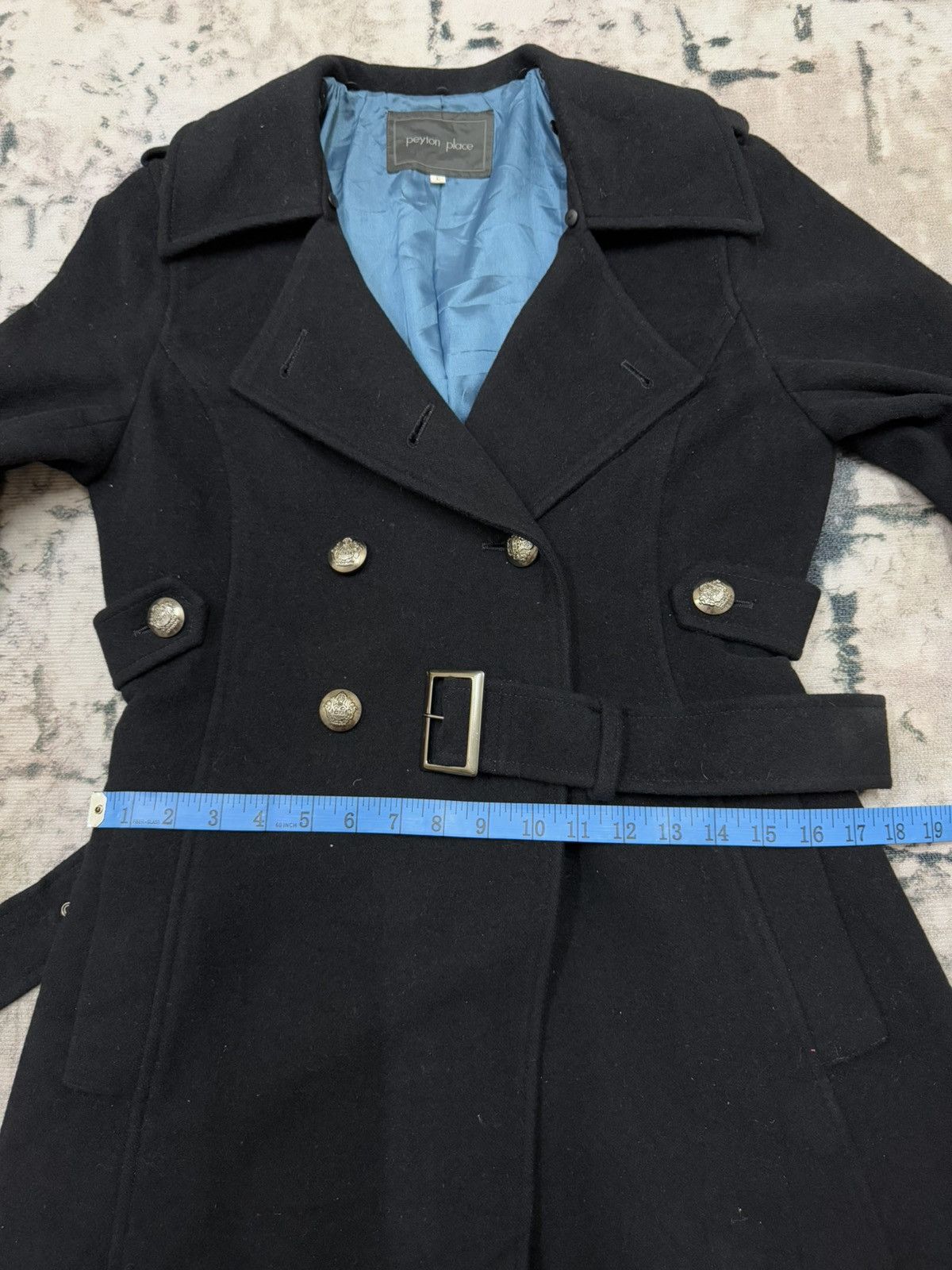 PPFM Peyton Place Wool Treche Coat Belted Jacket Size US S / EU 44-46 / 1 - 16 Thumbnail