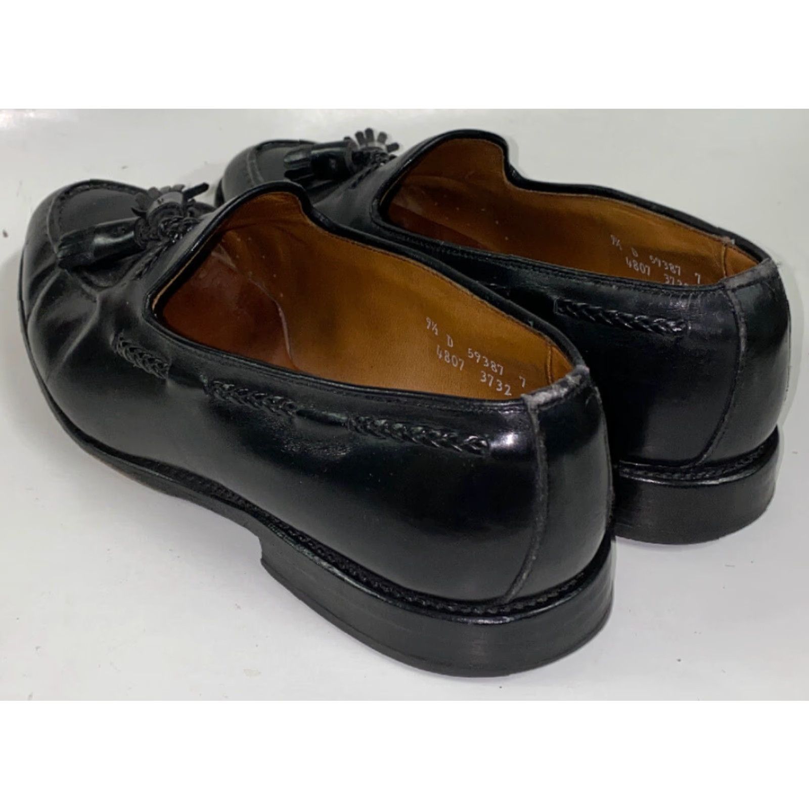 Allen Edmonds Allen Edmonds Brookwood Dress Shoes Slip-On Mens Black Leather 9.5D Shoes Size US 9.5 / EU 42-43 - 2 Thumbnail