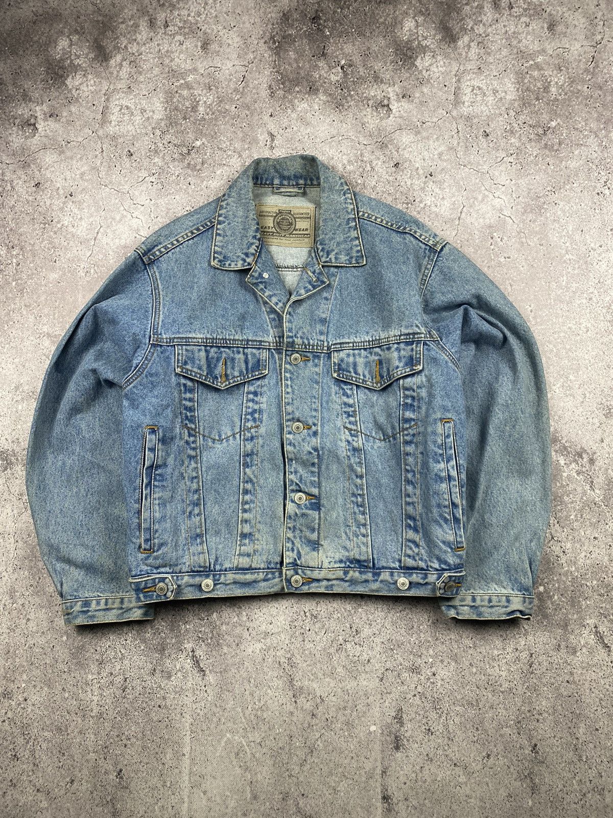 Japanese Brand × Vintage vintage japanese brands denim baggy jacket kapital style Size US S / EU 44-46 / 1 - 1 Thumbnail