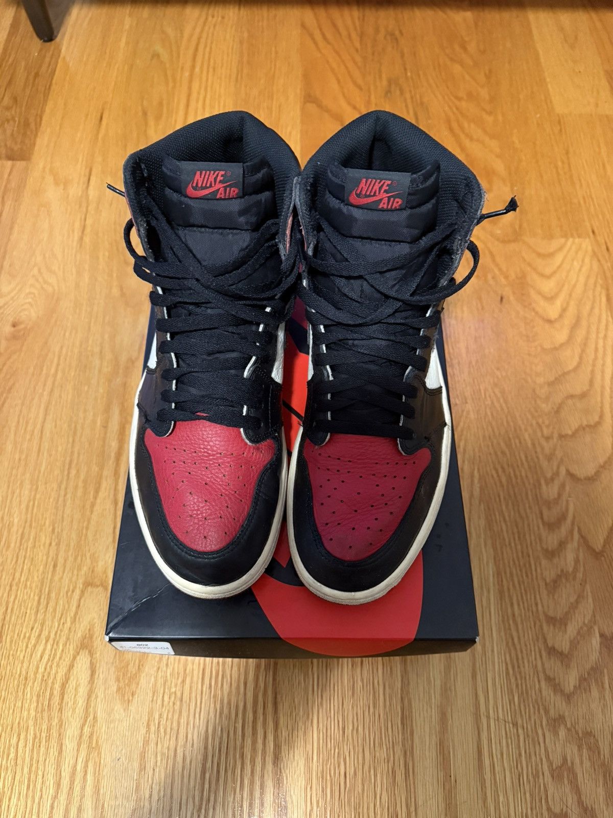 Jordan Brand Air Jordan 11 Bred Toe 2018 Size US 12 / EU 45 - 1 Thumbnail