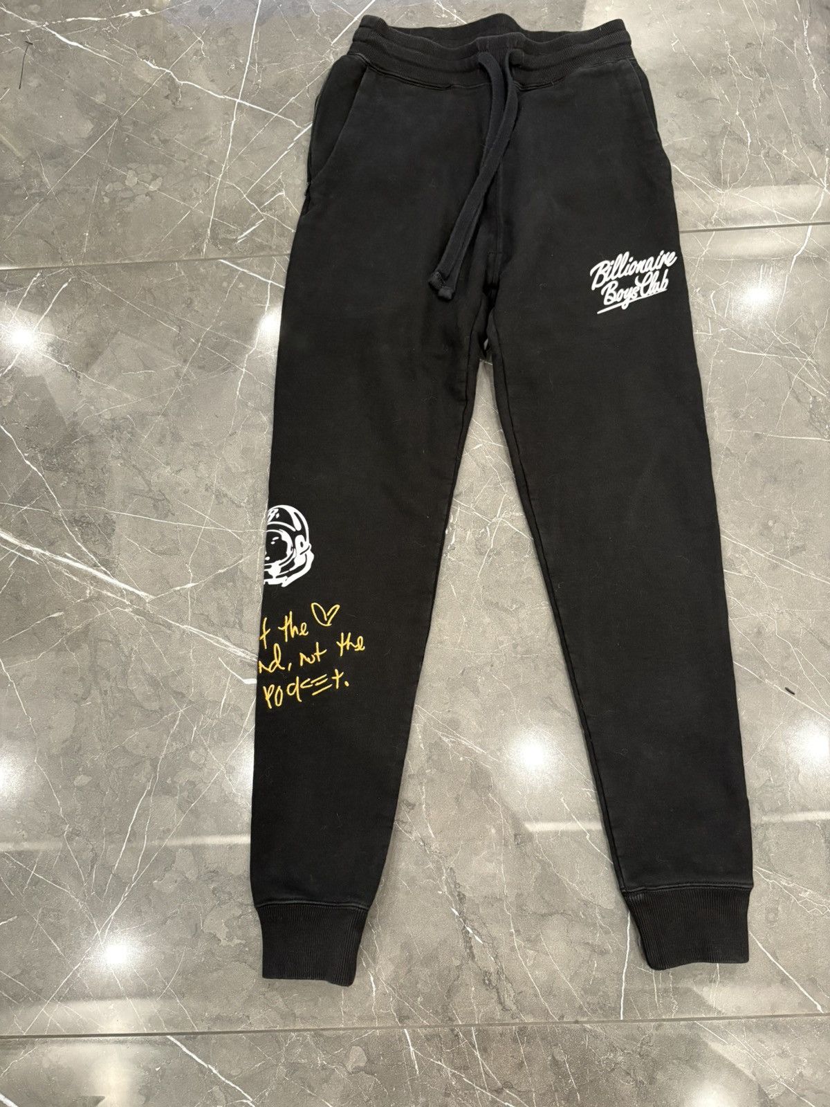 Billionaire Boys Club Billionaire Boys Club BBC Astronaut Script Sweatpant Jogger Size US 28 / EU 44 - 1 Thumbnail