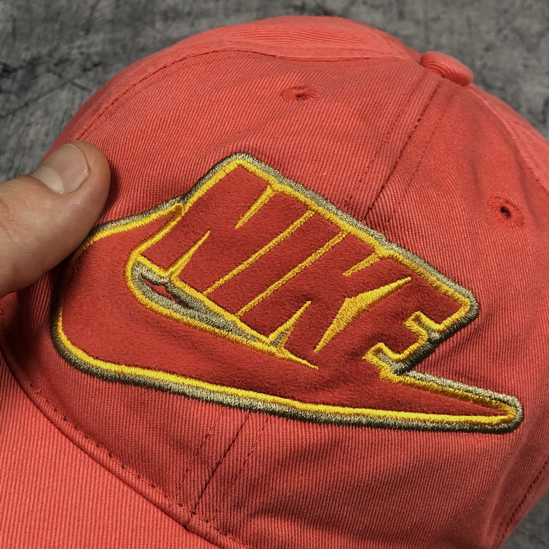 Nike Vintage Y2K Nike Swoosh Cap Size ONE SIZE - 3 Thumbnail