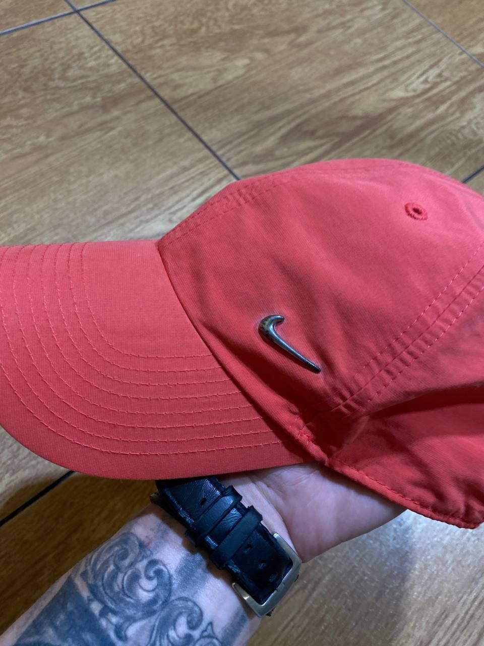 Nike Hats Nike Vintage metal logo Cap Y2K streetwear Size ONE SIZE - 4 Thumbnail