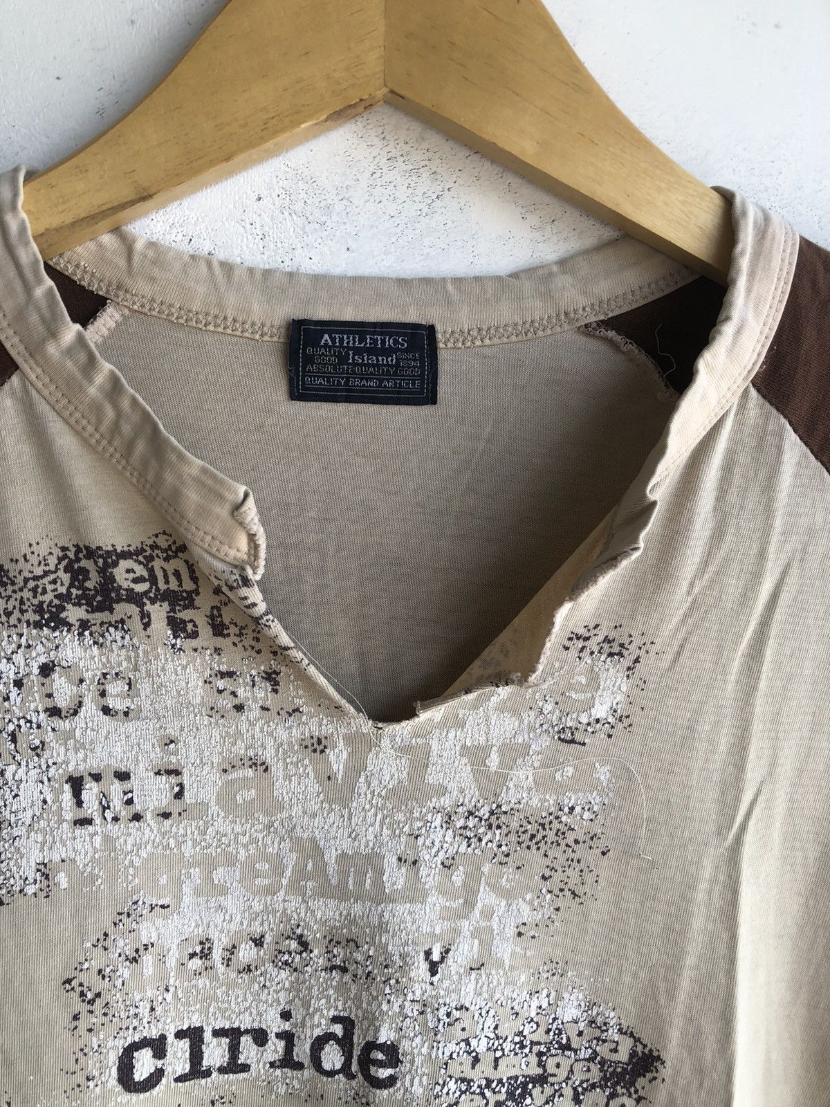 Beauty Beast Japanese Gothic Poem Distressed Tshirt Tee Size US M / EU 48-50 / 2 - 6 Thumbnail