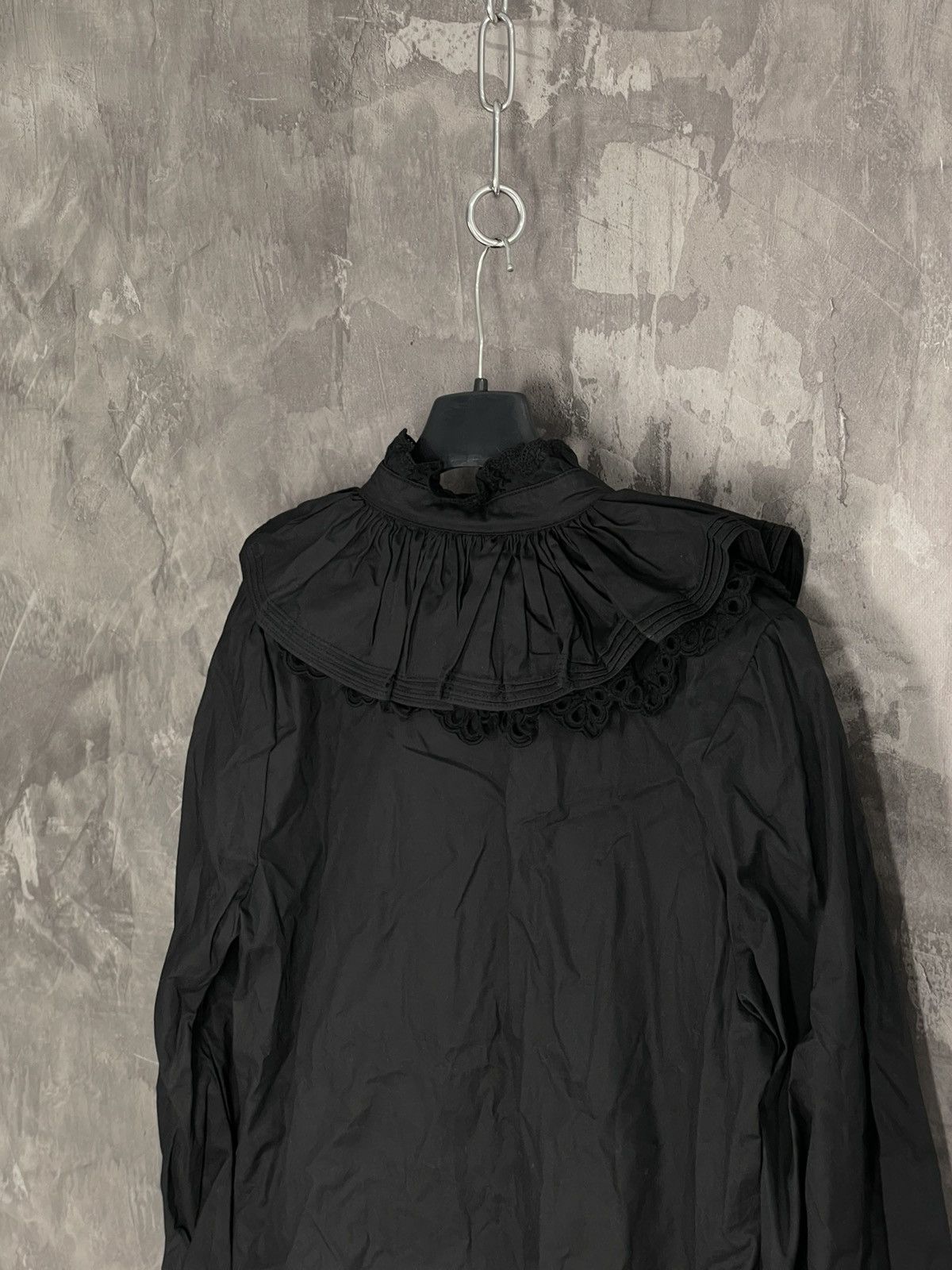 Japanese Brand Floral y2k longsleeve blouse grunge emo cyber goth Size M / US 6-8 / IT 42-44 - 9 Thumbnail