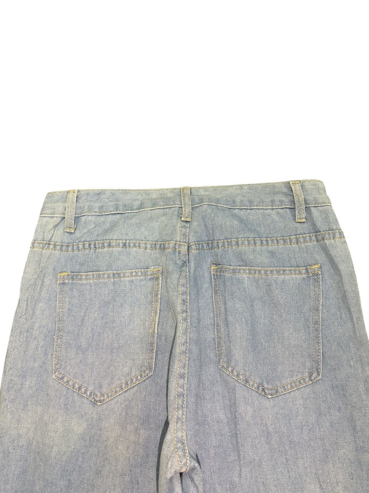 Hysteric Glamour Vintage Japanese Brand Heavy Distress Flare Jeans Size 28" / US 6 / IT 42 - 4 Thumbnail