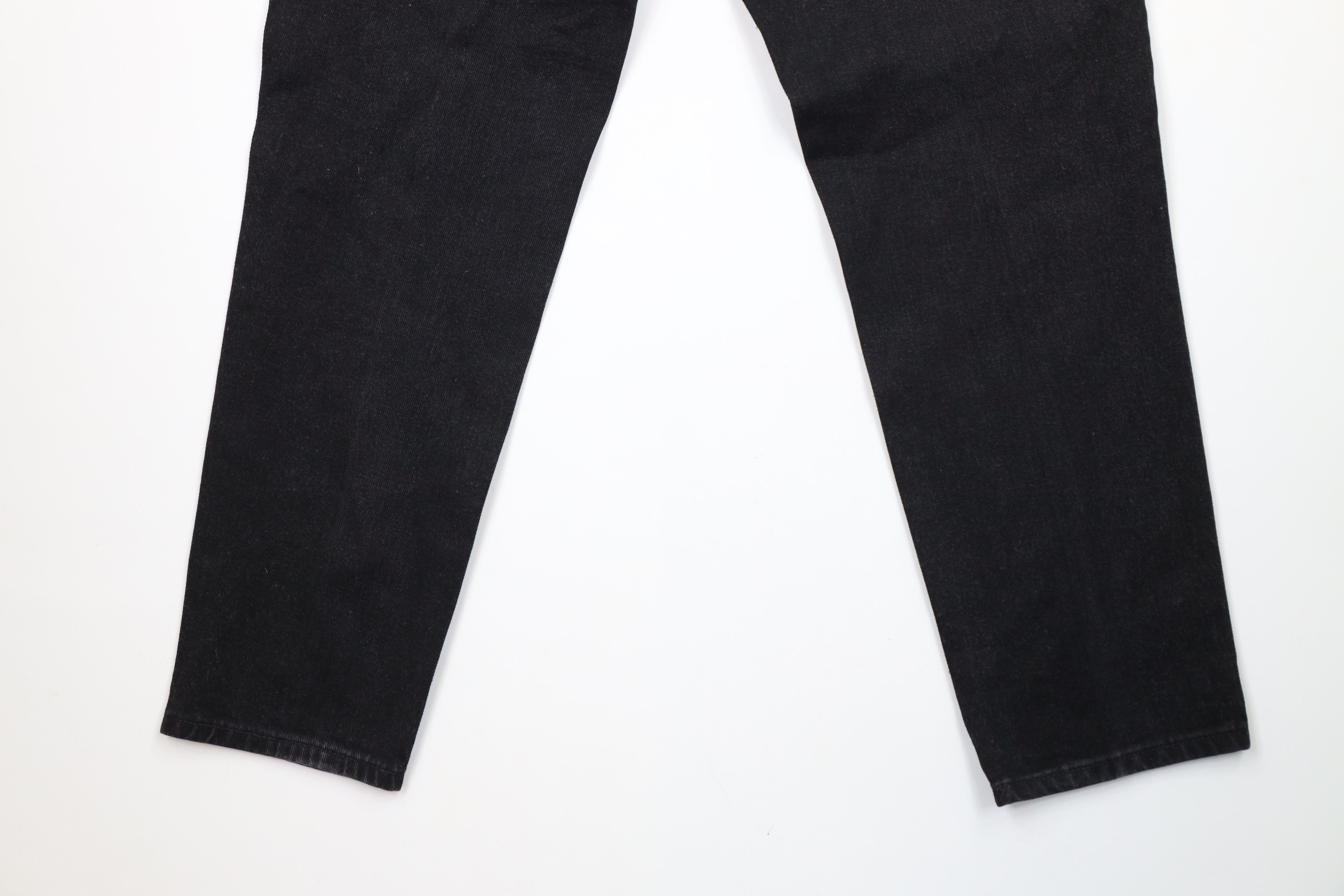 Lee × Vintage Vintage 90s Lee High Waist Tapered Leg Denim Jeans Black Size 36" / US 14 / IT 50 - 14 Thumbnail