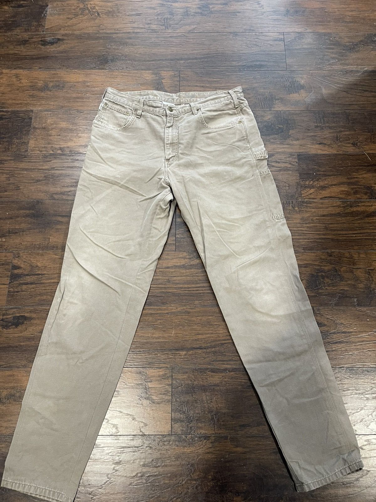 Carhartt Carhartt Loose Fit Khaki Pants Size US 36 / EU 52 - 1 Thumbnail