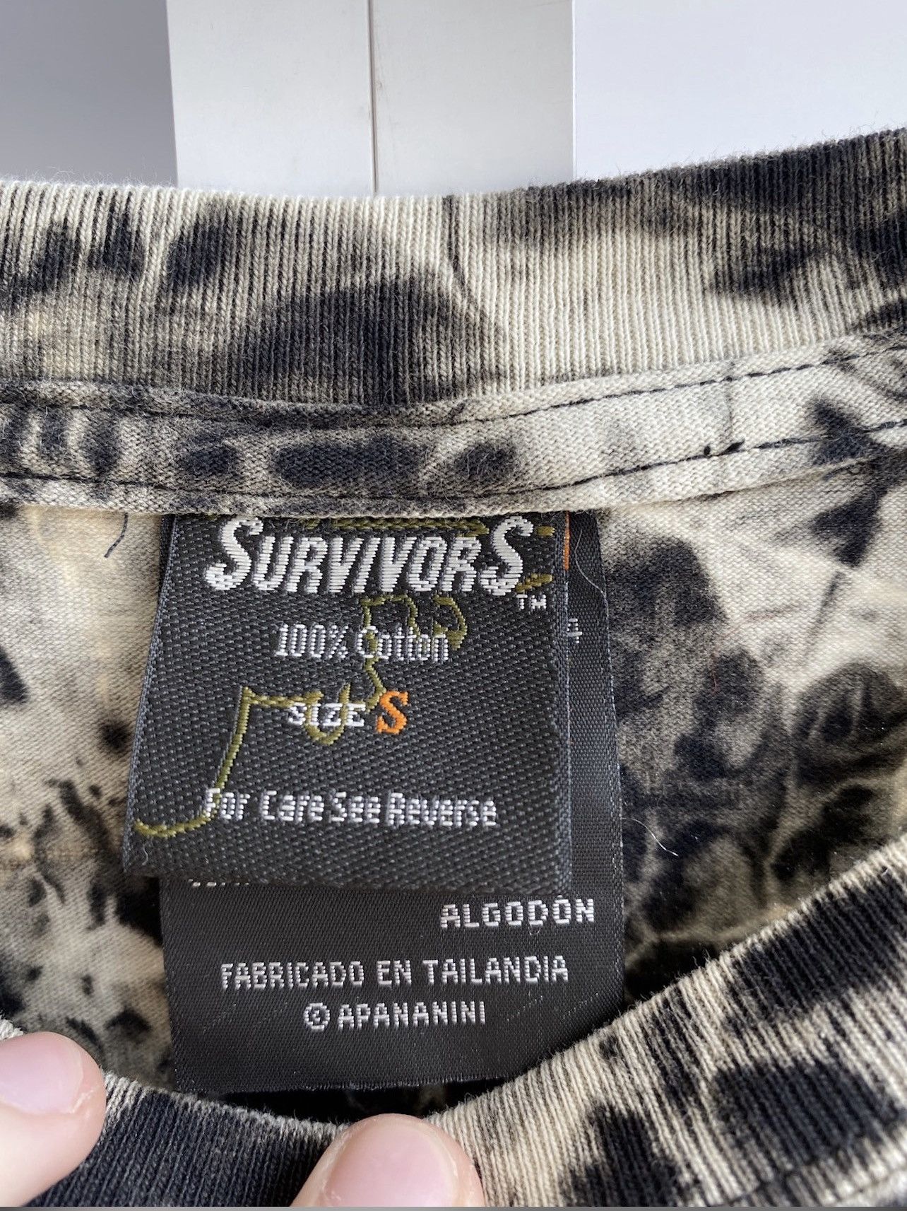 Japanese Brand × Vintage Vintage Skull Retro Punk Metal Goth Tie Dye Tee Size US S / EU 44-46 / 1 - 4 Thumbnail