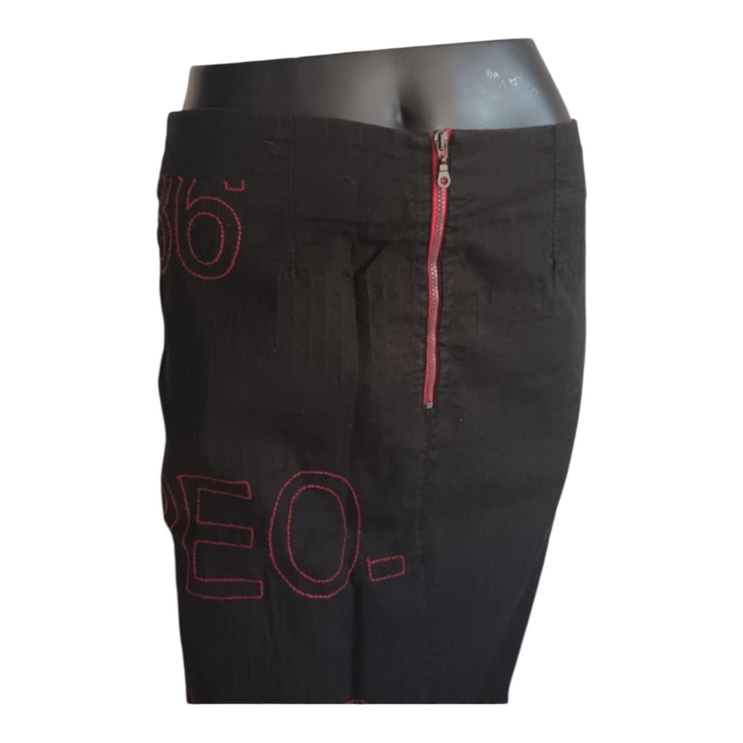 Cop Copine The Cop Copine Midi People Skirt Size 34" / US 12 / IT 48 - 4 Thumbnail