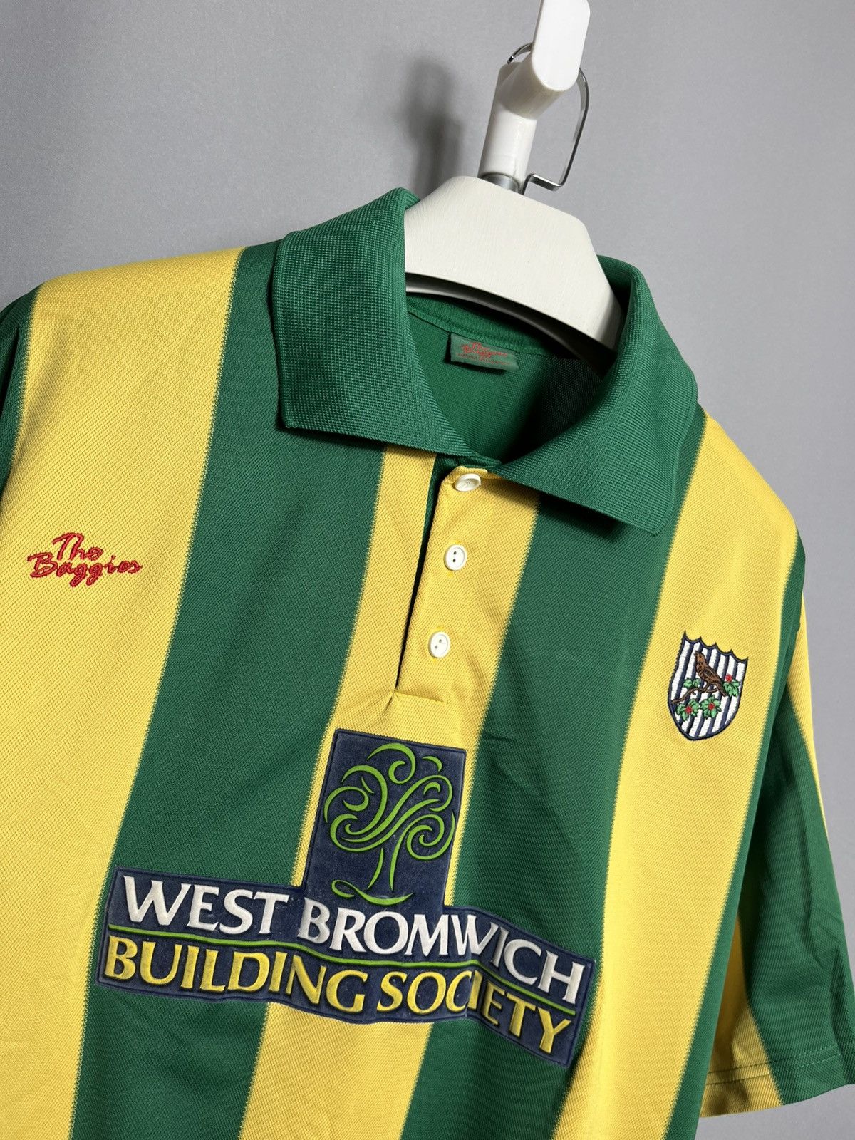 Other #9 Deeney WEST BROMWICH ALBION BAGGIES AWAY SHIRT 2001-2003 Size US XL / EU 56 / 4 - 3 Thumbnail
