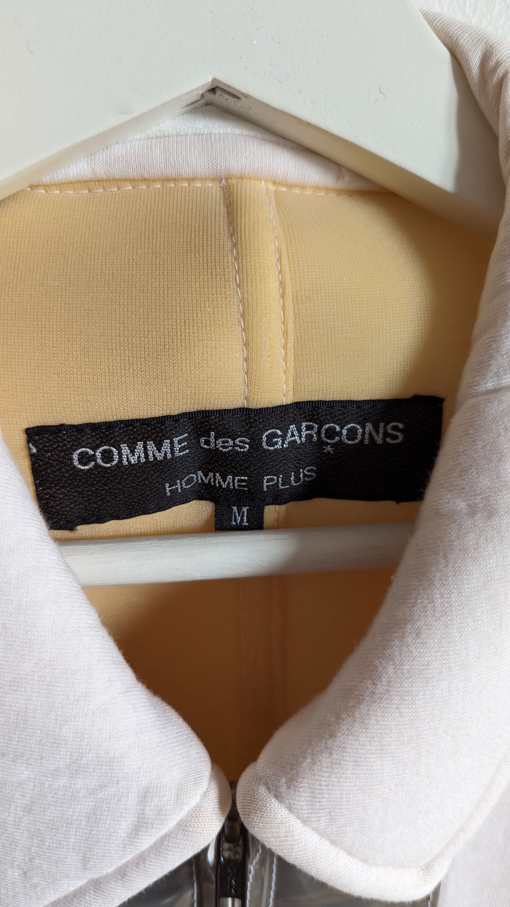 Comme des Garcons Homme Plus AD1995 Short Sleeves Zip Up Reflective Shirt Size US M / EU 48-50 / 2 - 5 Thumbnail
