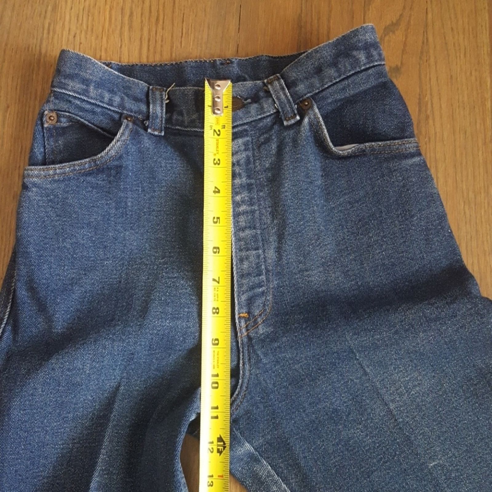 Levi's Vtg RARE BIG E LEVI'S - Great Color & Cut! Size 24" / US 00 / IT 34 - 6 Thumbnail