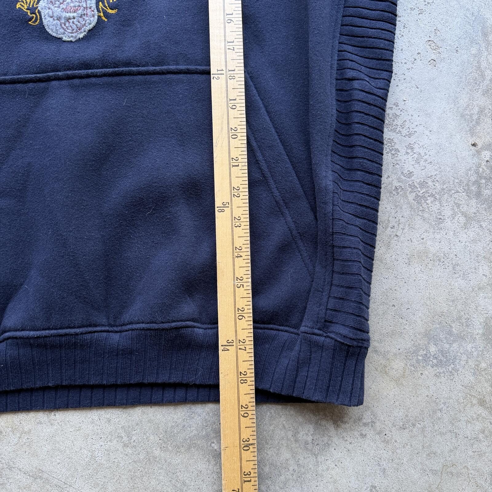 Other Vintage Y2K Dragon Embroidered Hoodie Distressed Grunge L Size US L / EU 52-54 / 3 - 6 Thumbnail