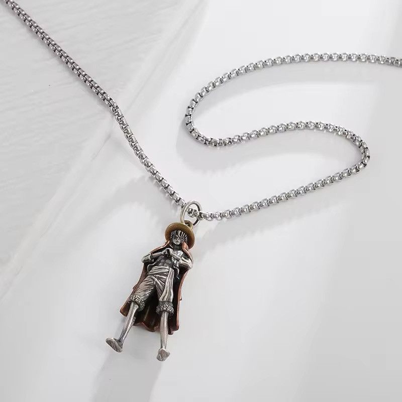 Jewelry Creative 3D Anime Character Pendant Necklace Size ONE SIZE - 5 Thumbnail