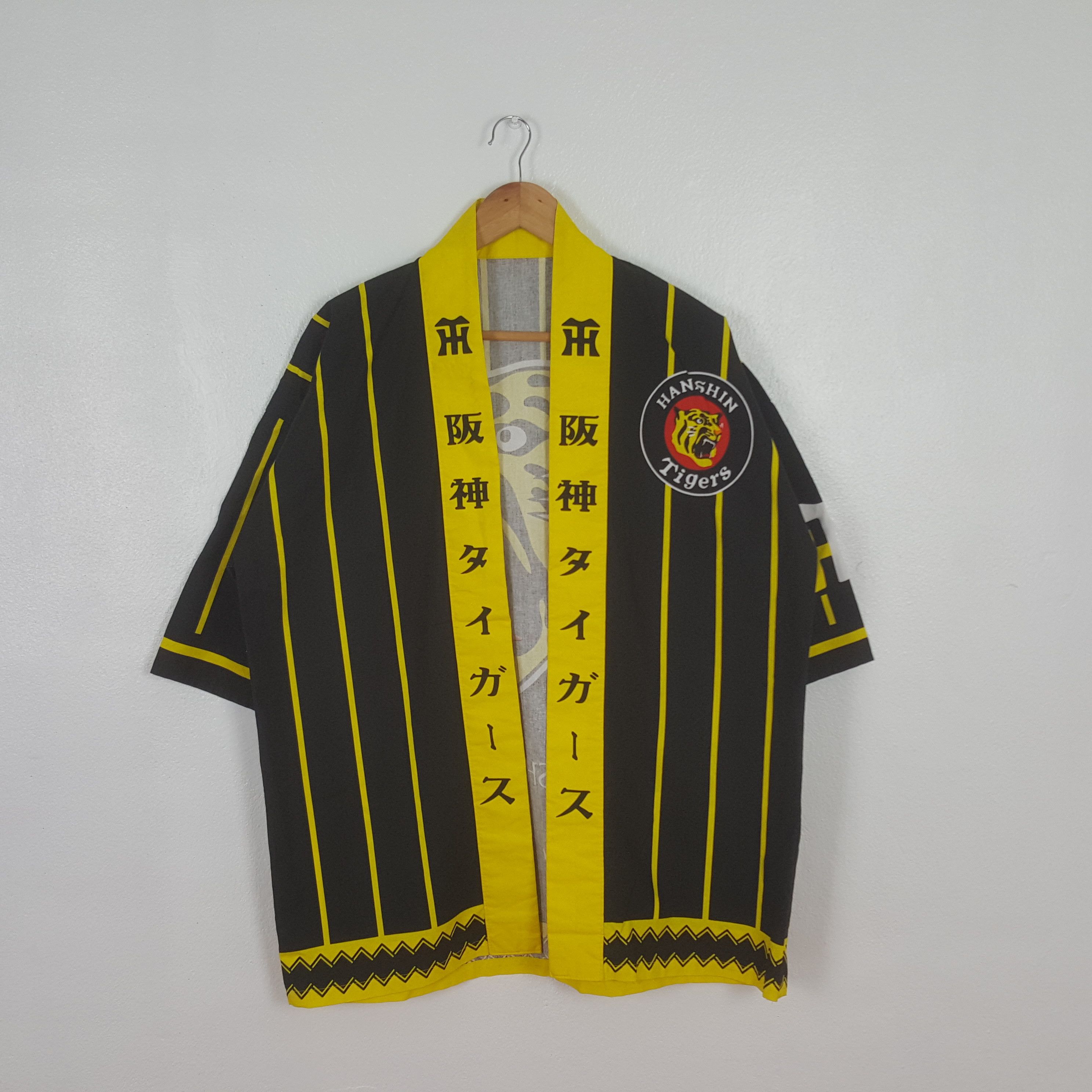 Japanese Brand Vintage Hanshin Tiger Baseball Kimono Jacket C304N16 Size US XL / EU 56 / 4 - 3 Thumbnail